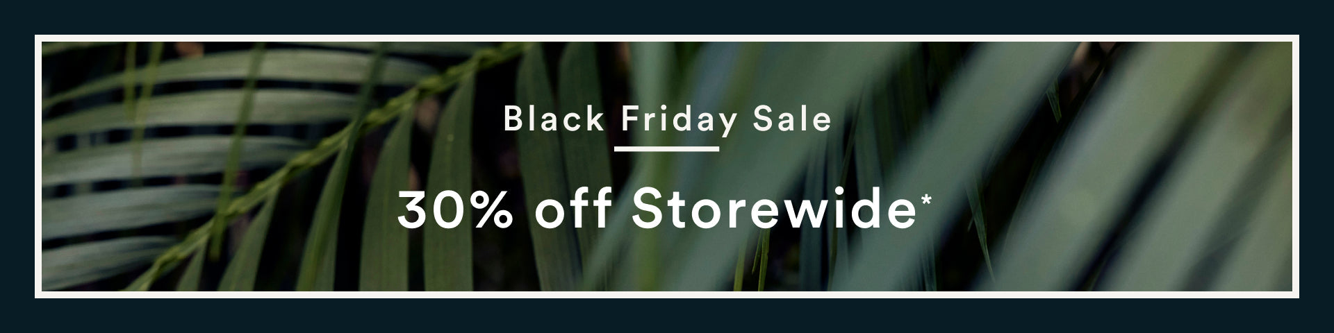 30% Off Storewide