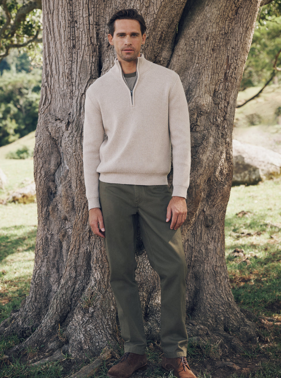 Everett Pea Coat in Navy | Yarra Trail – Yarra Trail Australia