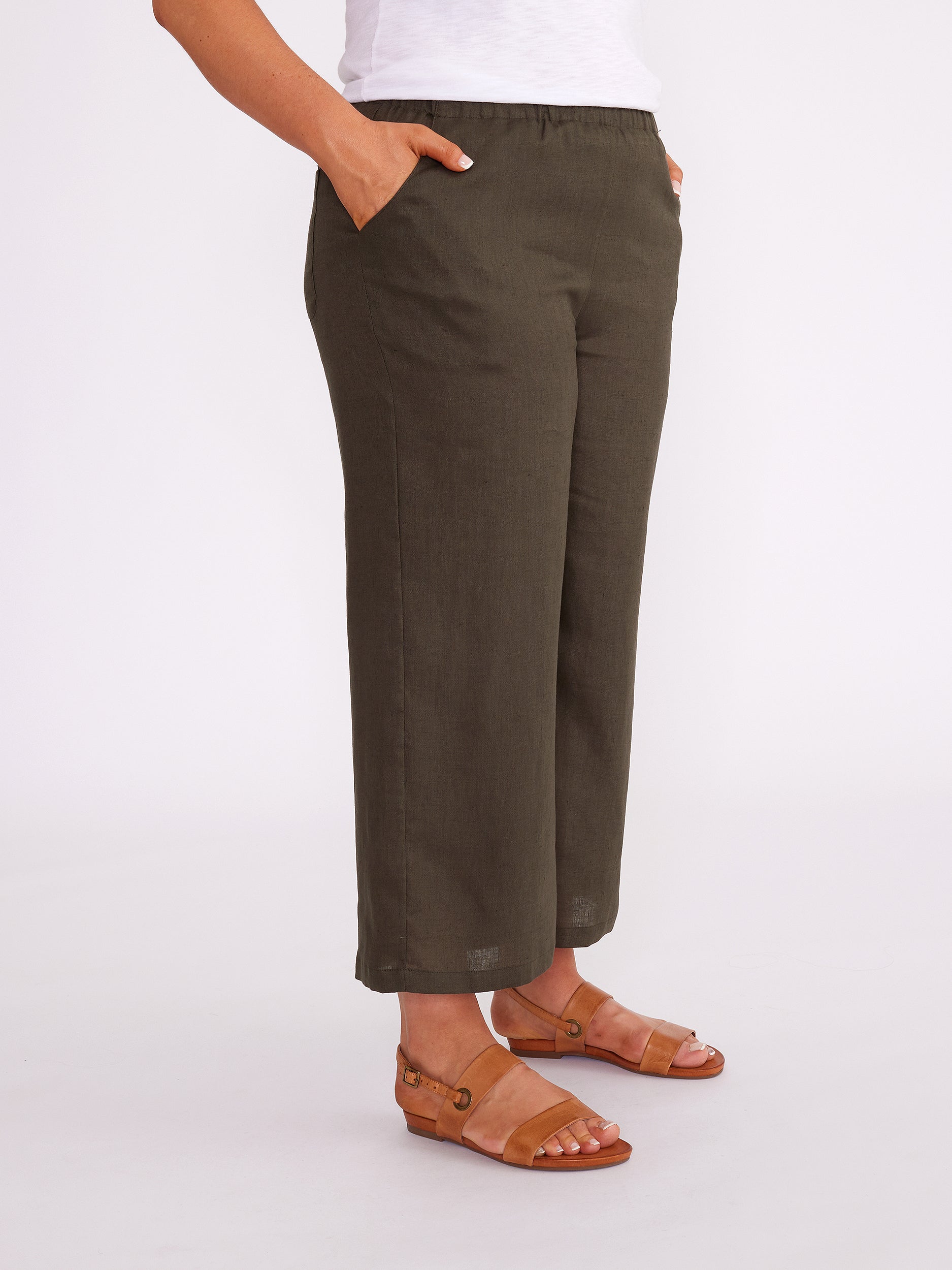 Essential Linen Pant – Yarra Trail & Marco Polo