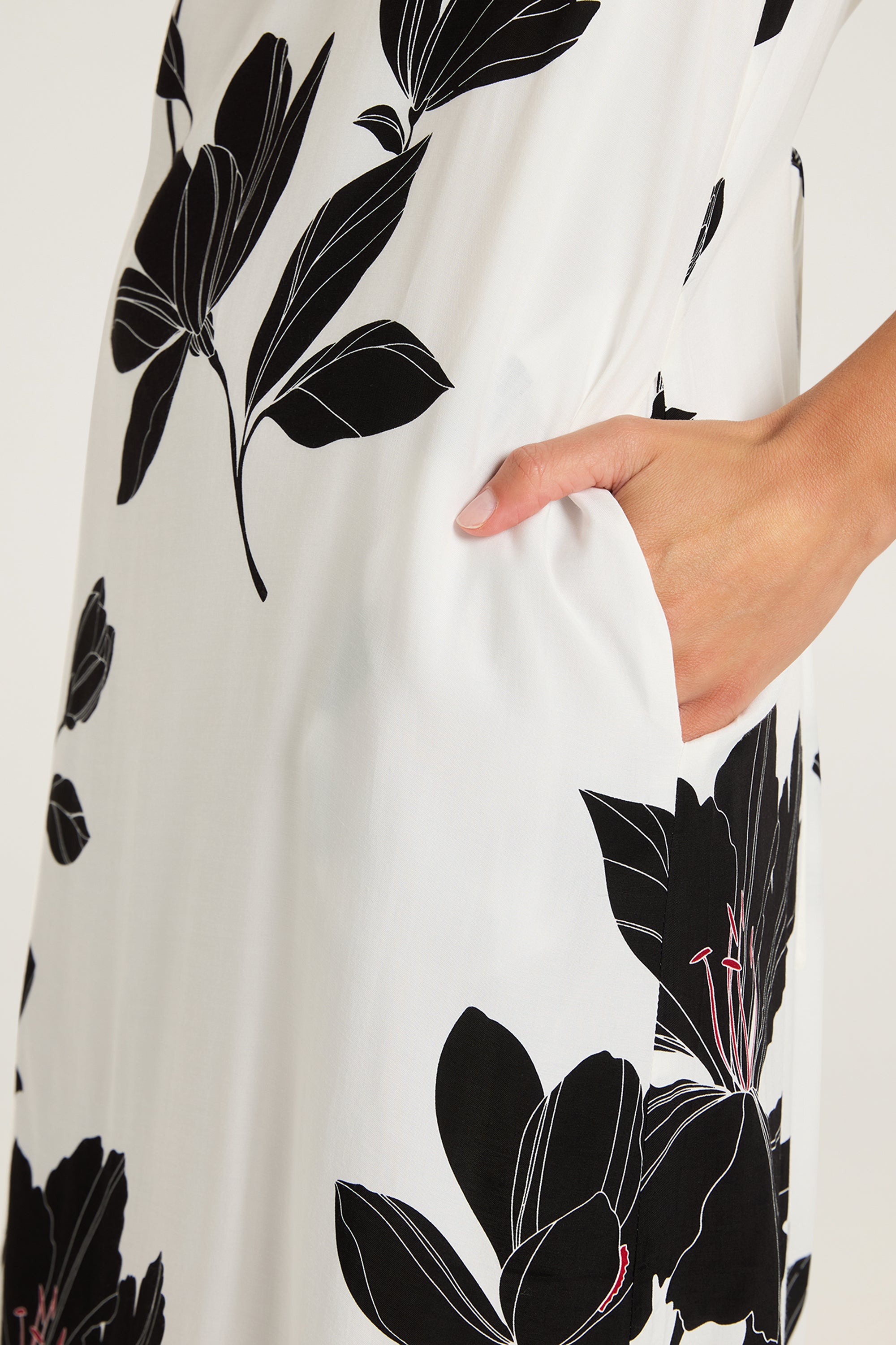 Midnight Floral Dress