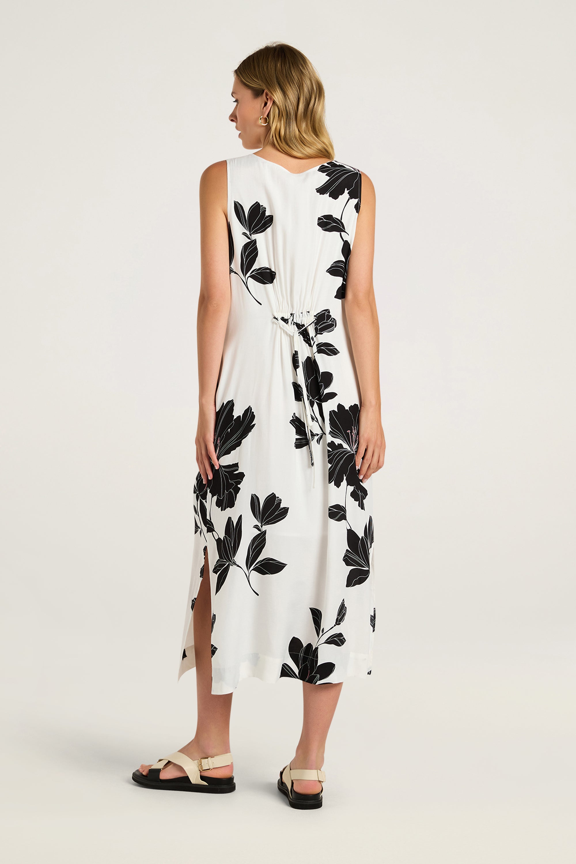 Midnight Floral Dress