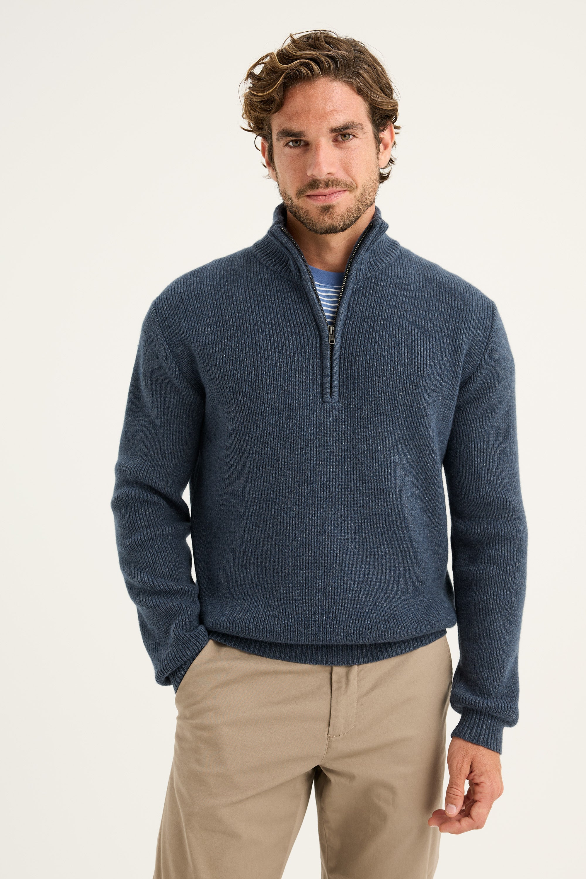 Barker Zip Knit