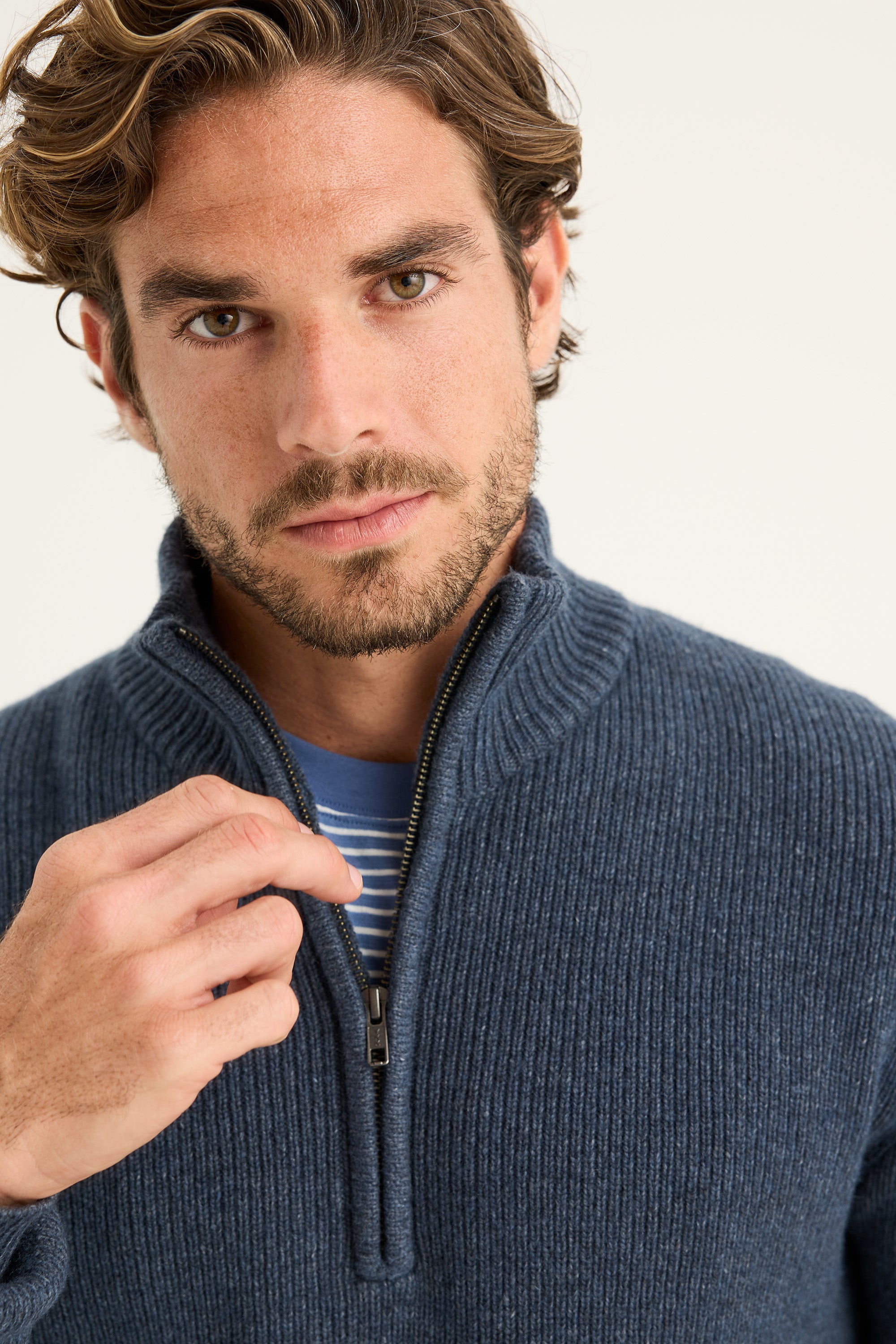 Barker Zip Knit