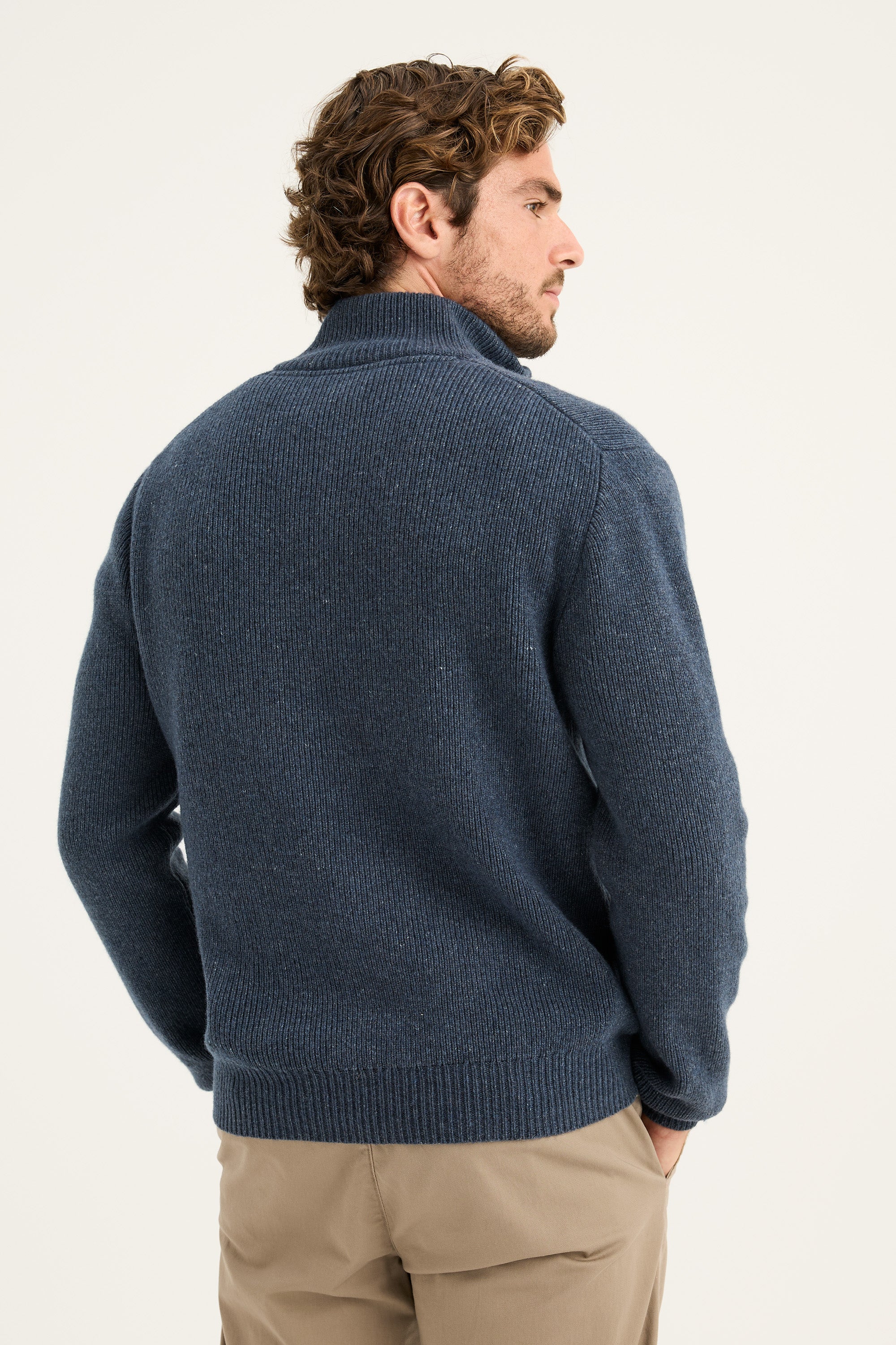 Barker Zip Knit