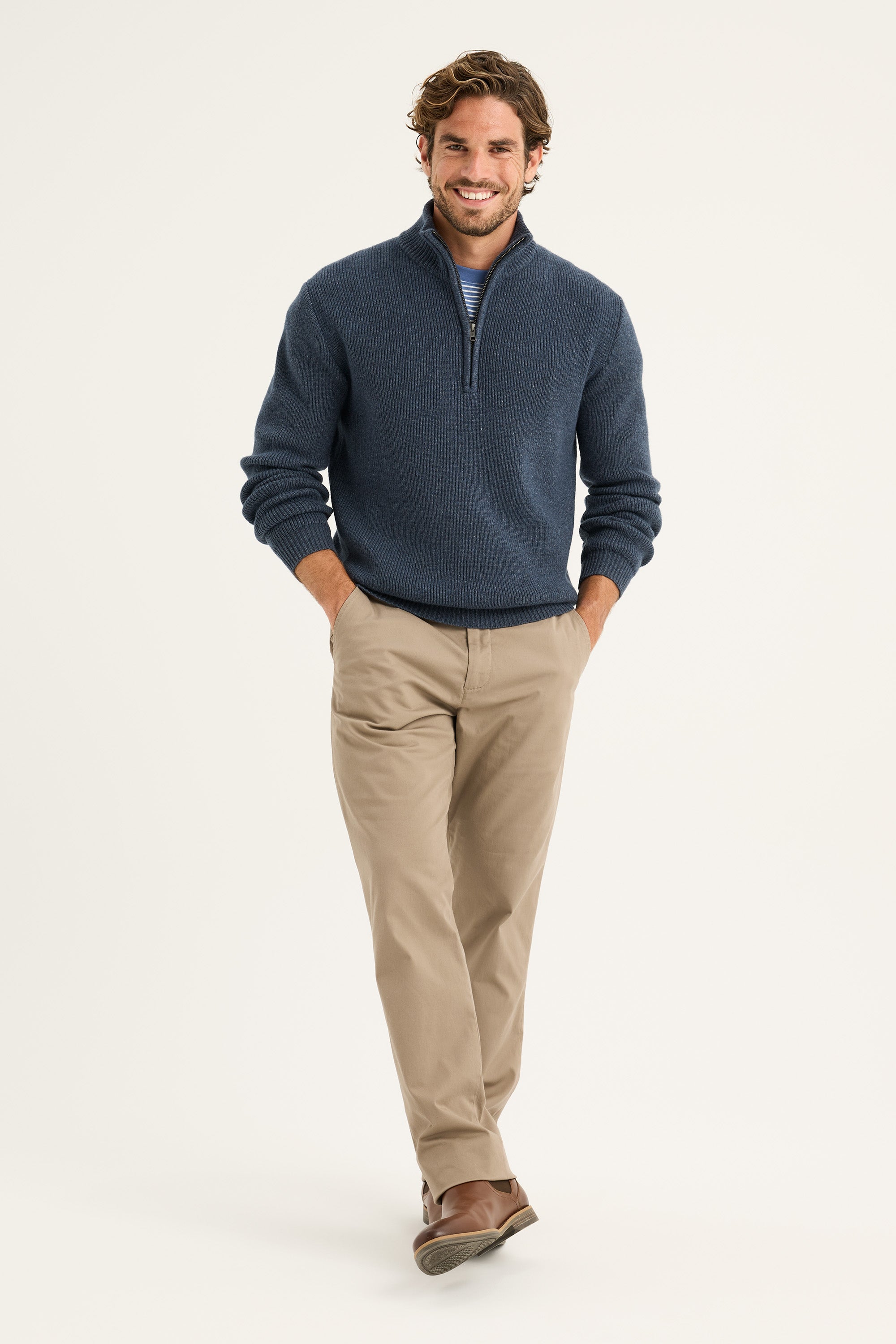 Barker Zip Knit