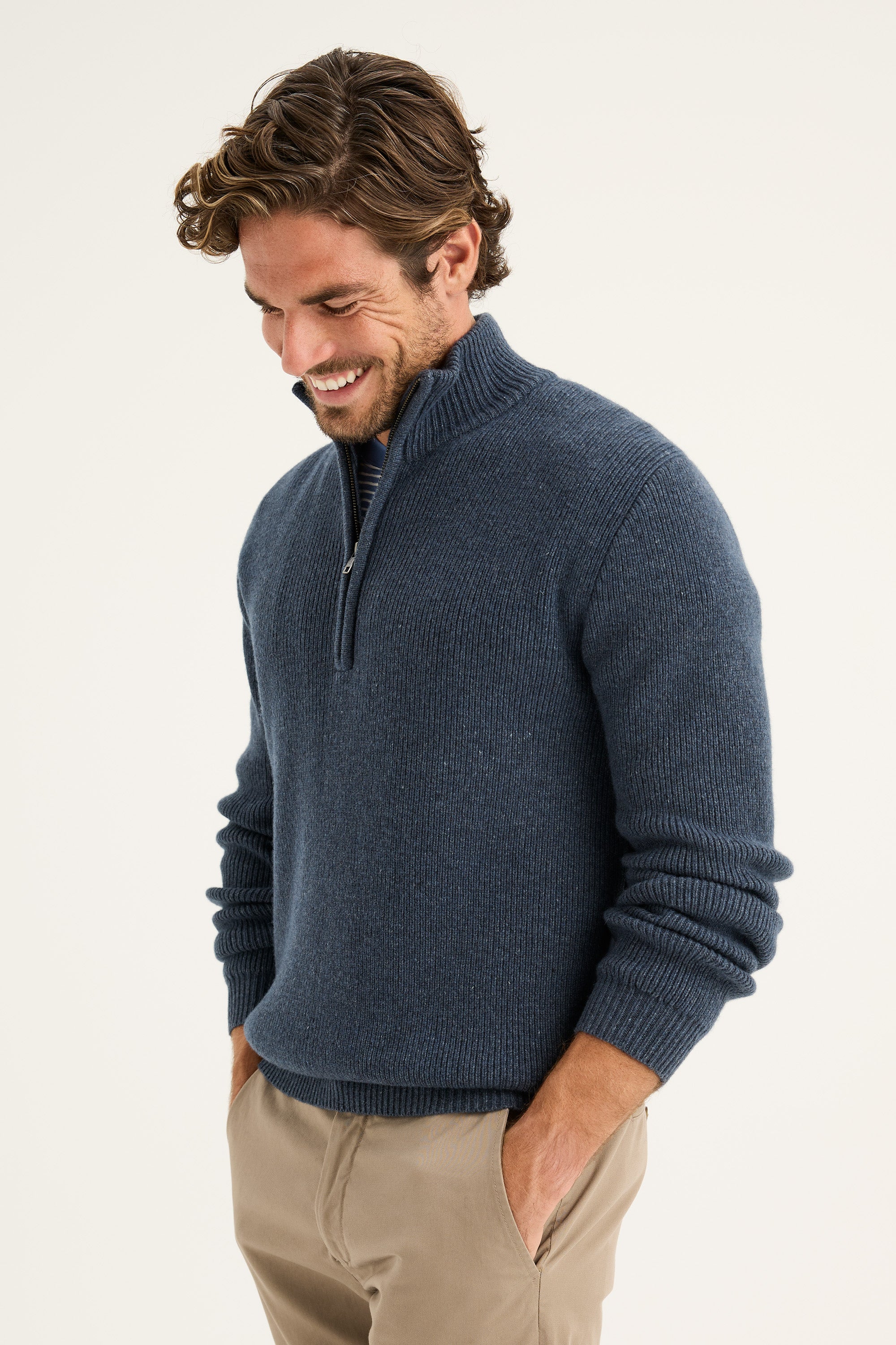 Barker Zip Knit
