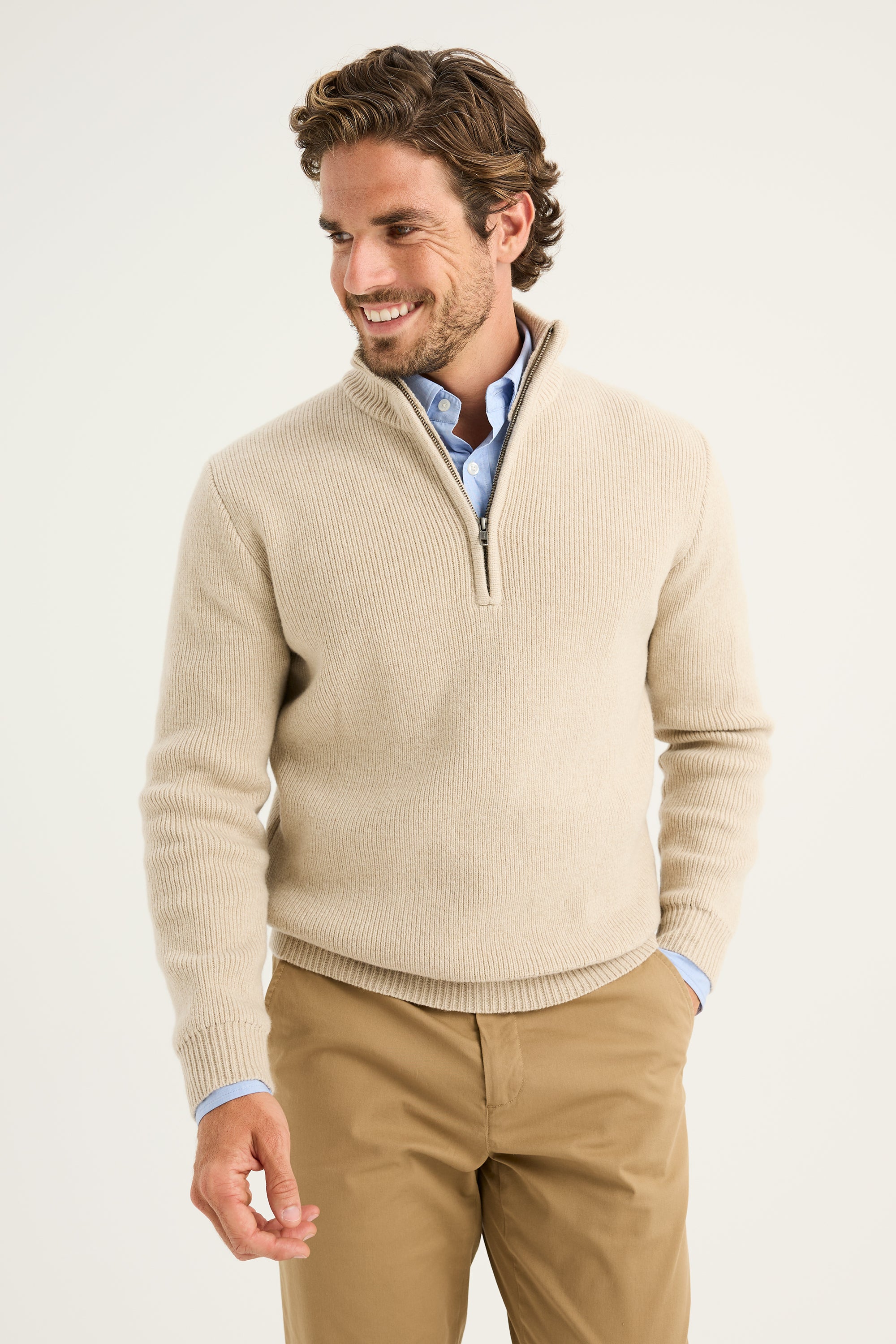 Barker Zip Knit