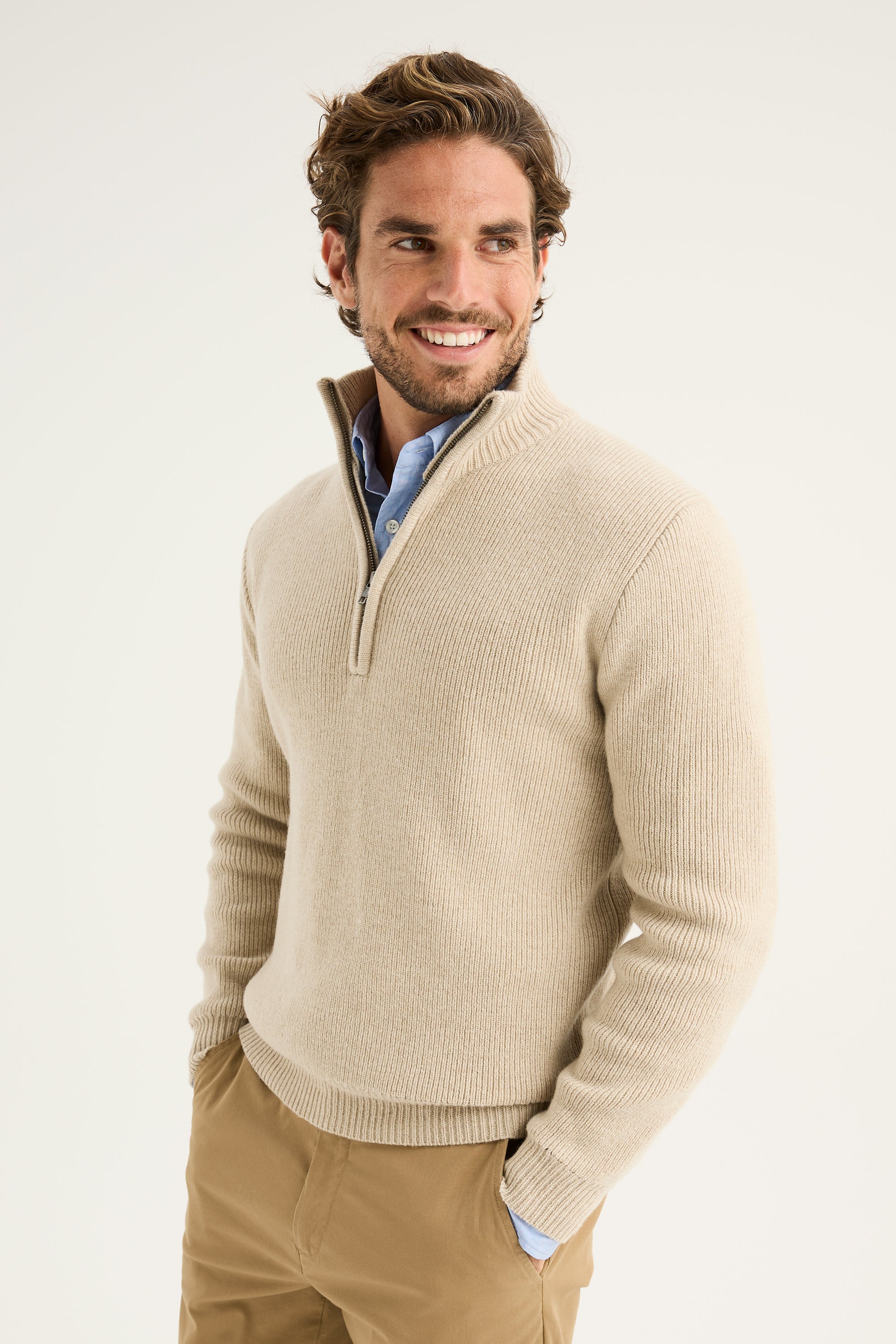 Barker Zip Knit