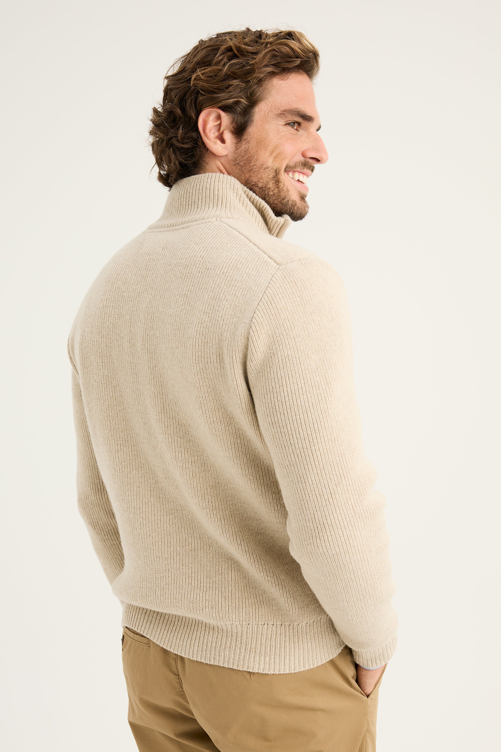 Barker Zip Knit