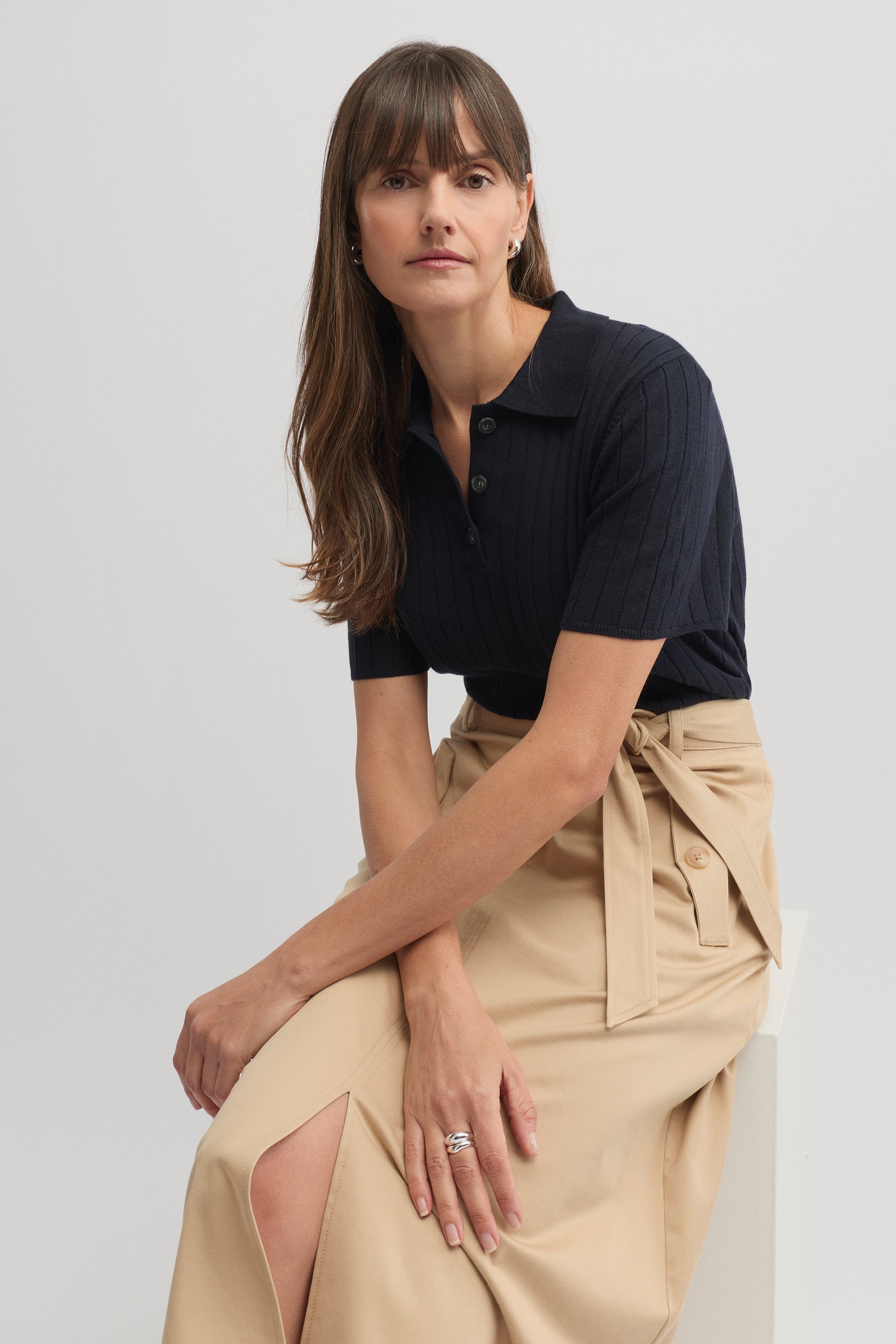 Nova Multi Button Skirt