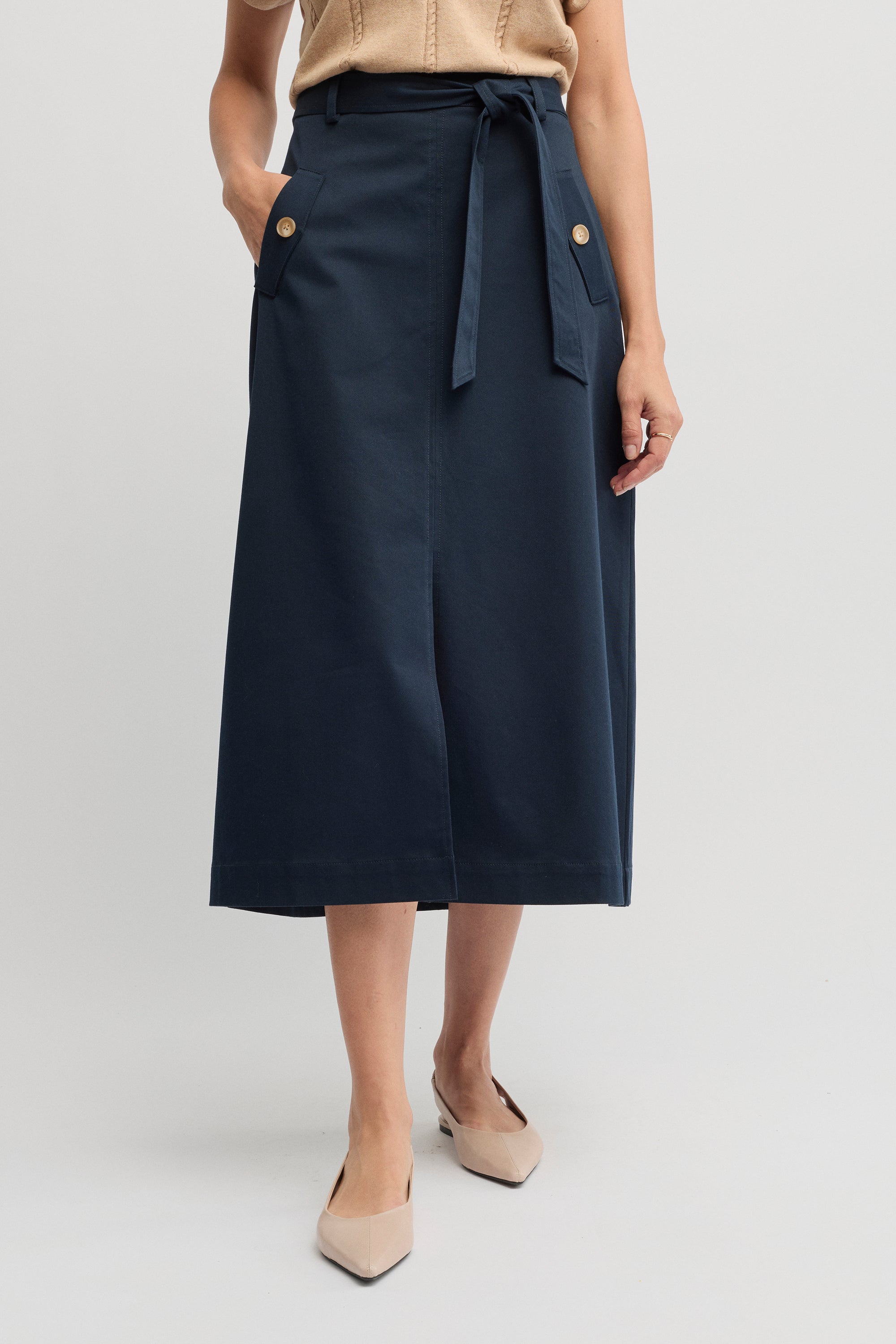 Nova Multi Button Skirt