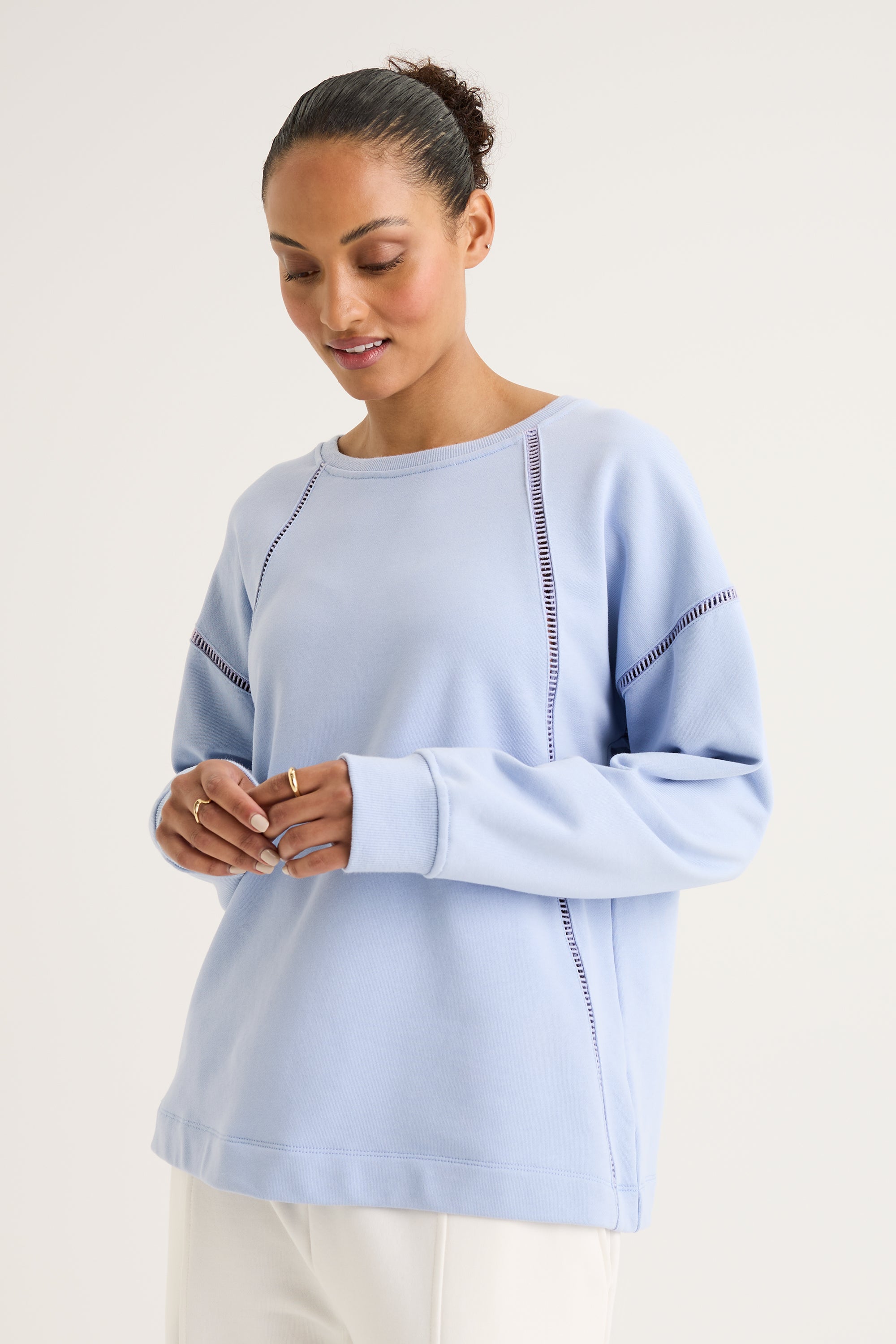 Gem Lace Sweat
