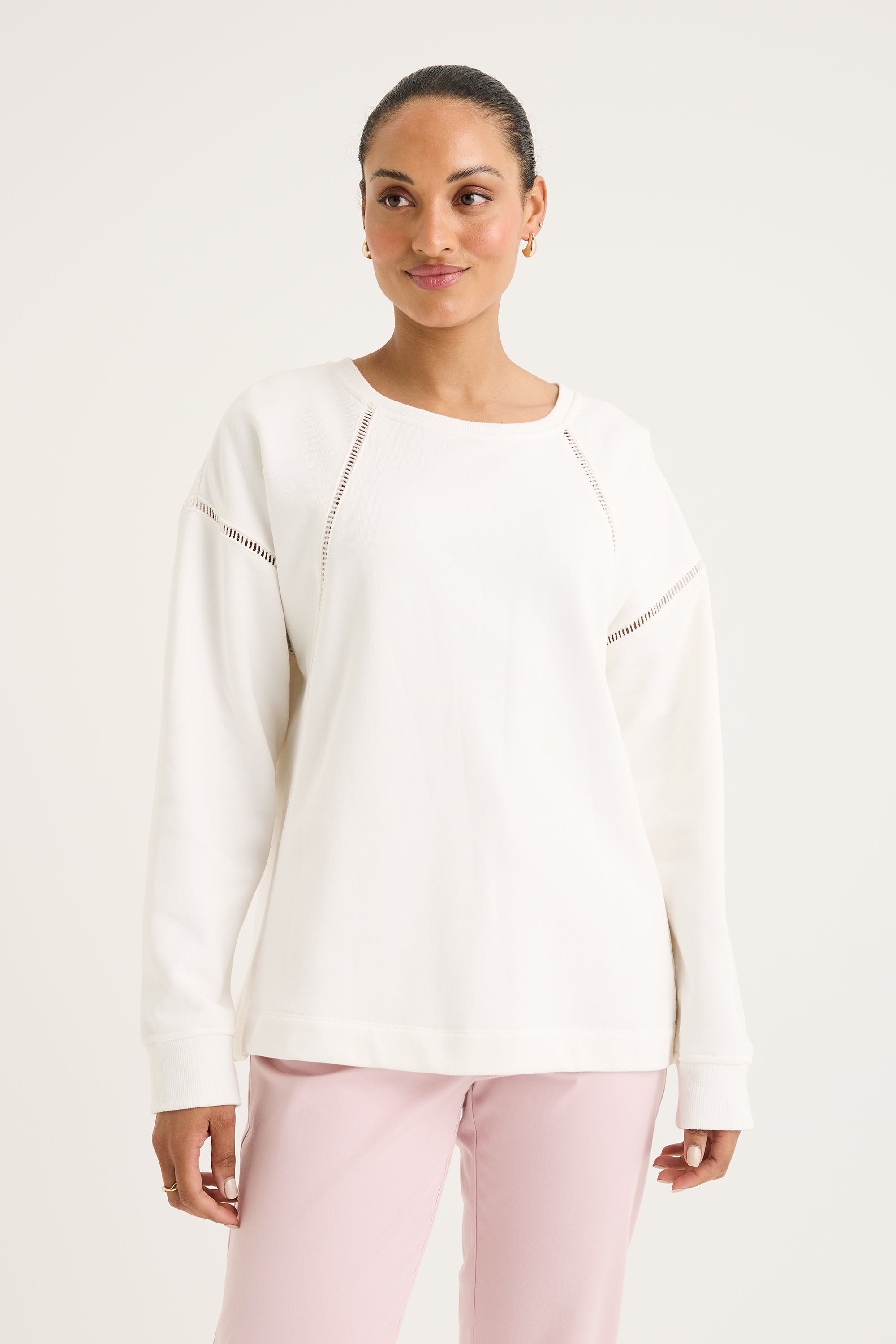 Gem Lace Sweat