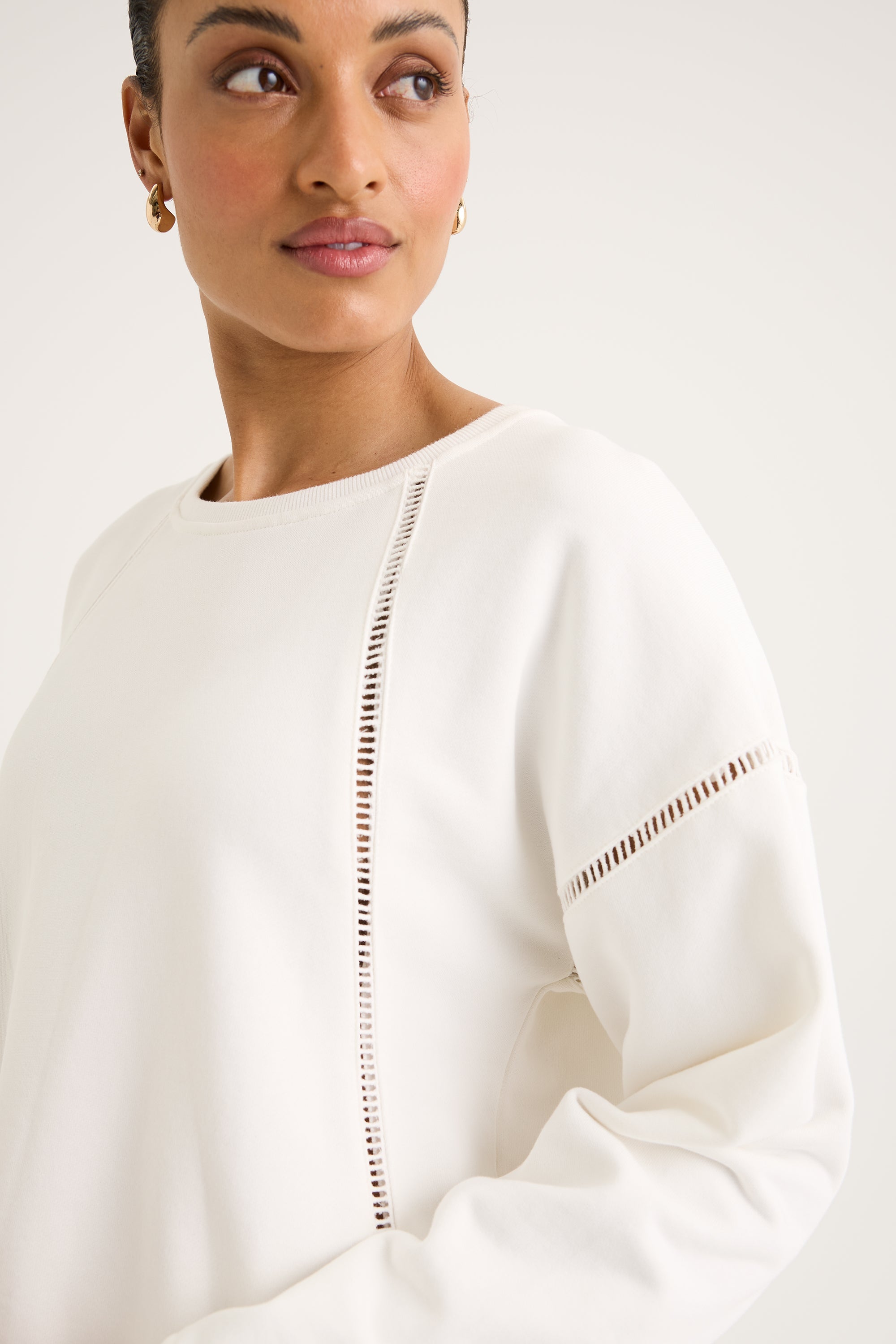 Gem Lace Sweat