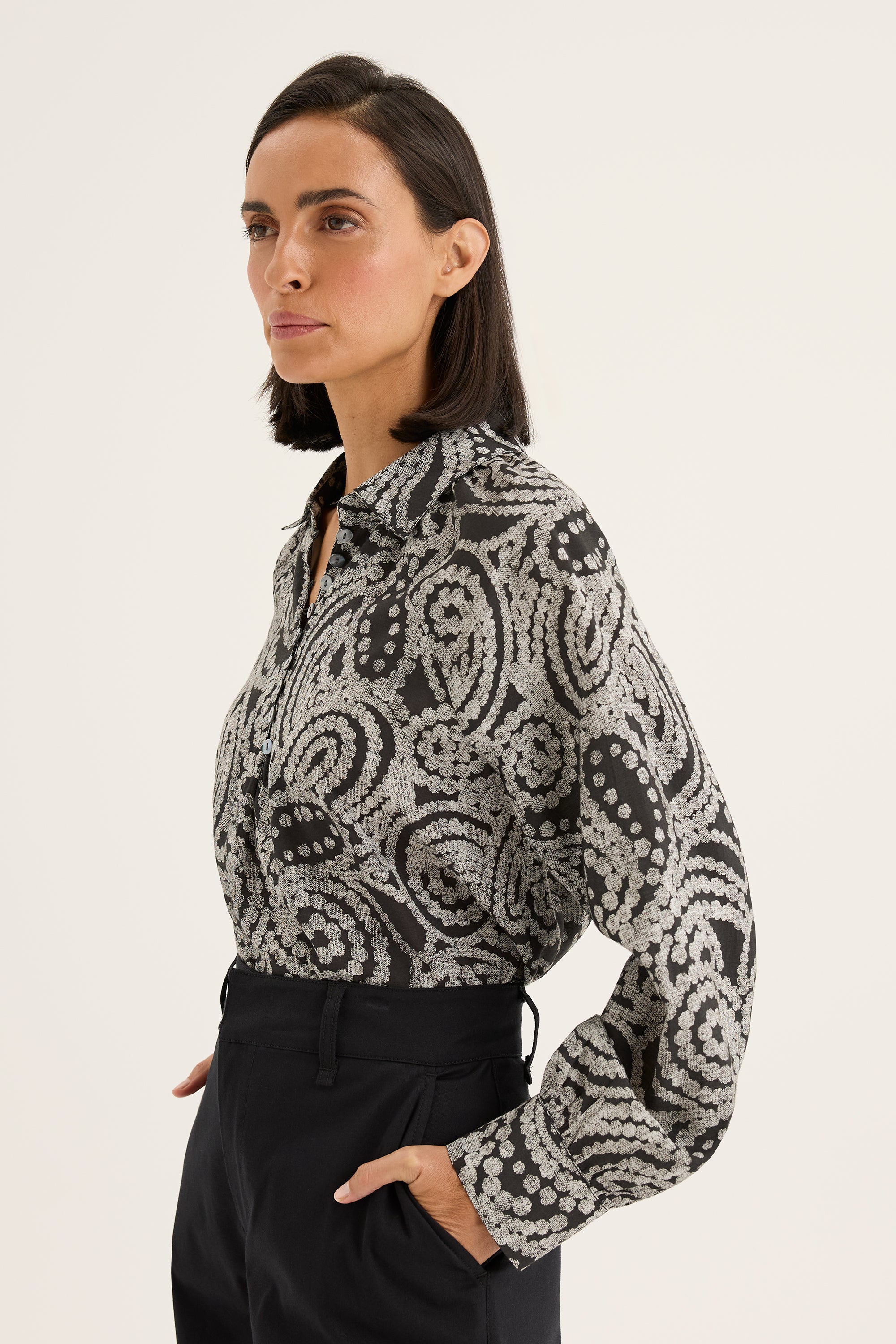 Scoria Paisly Top
