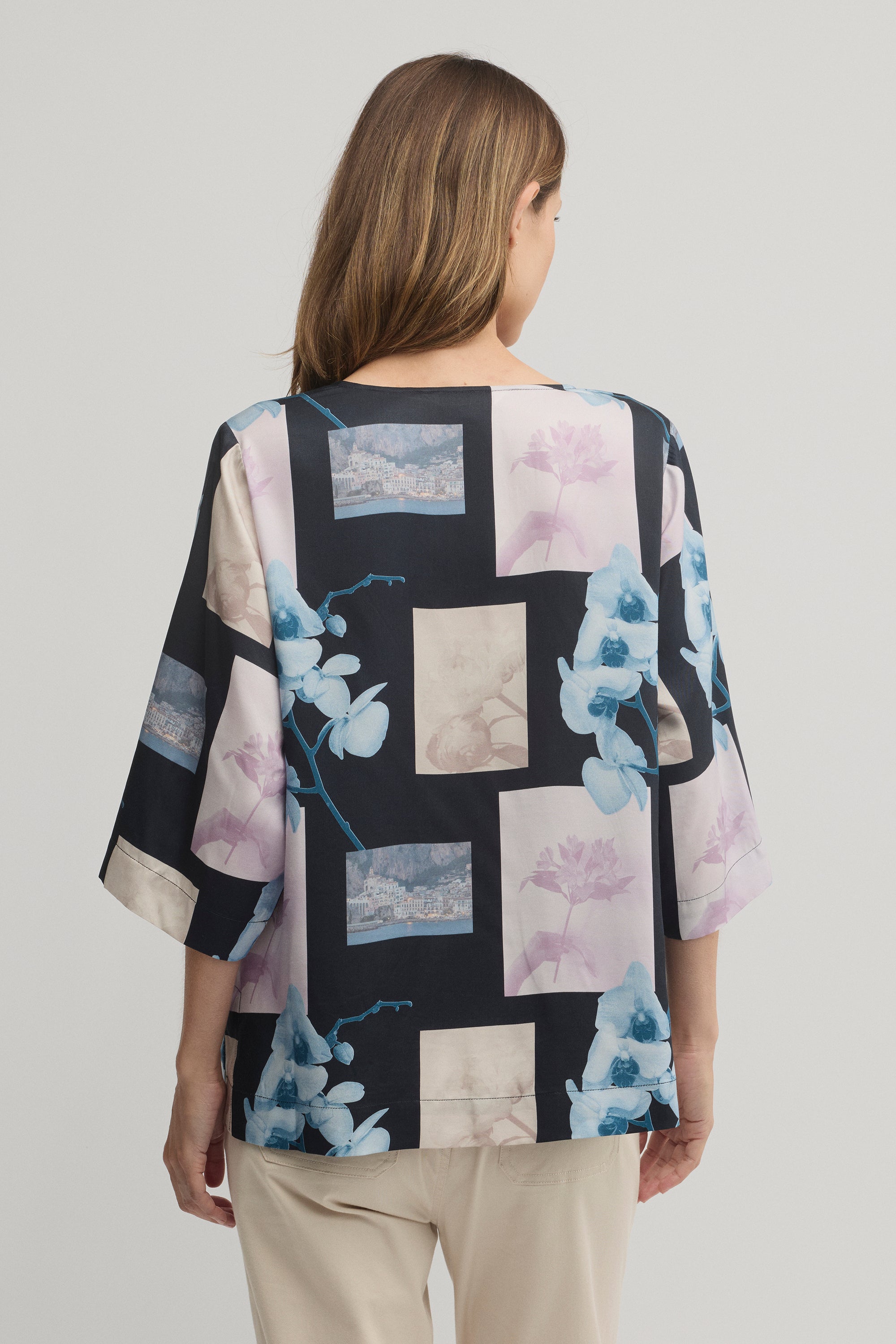 Decoupage Blouse Top