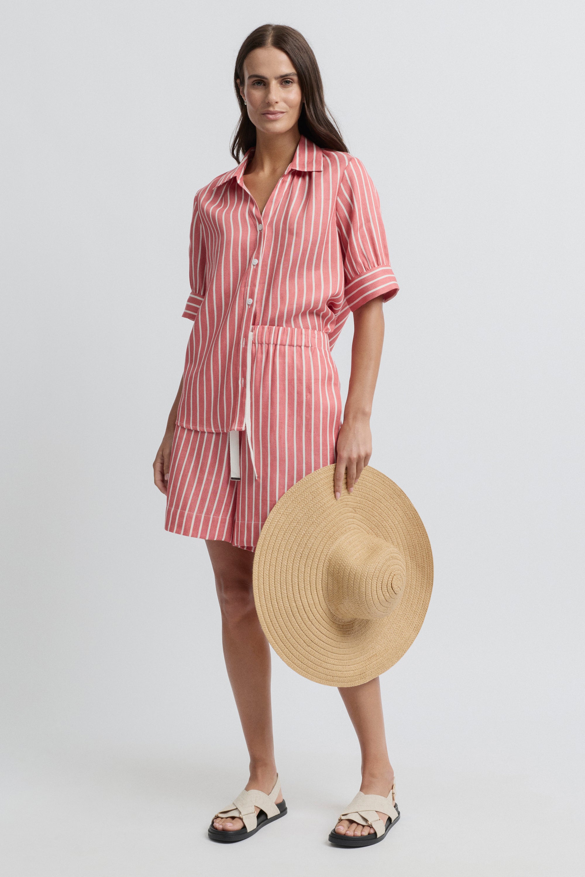 Monte Carlo Short Sleeve Striped Shirt