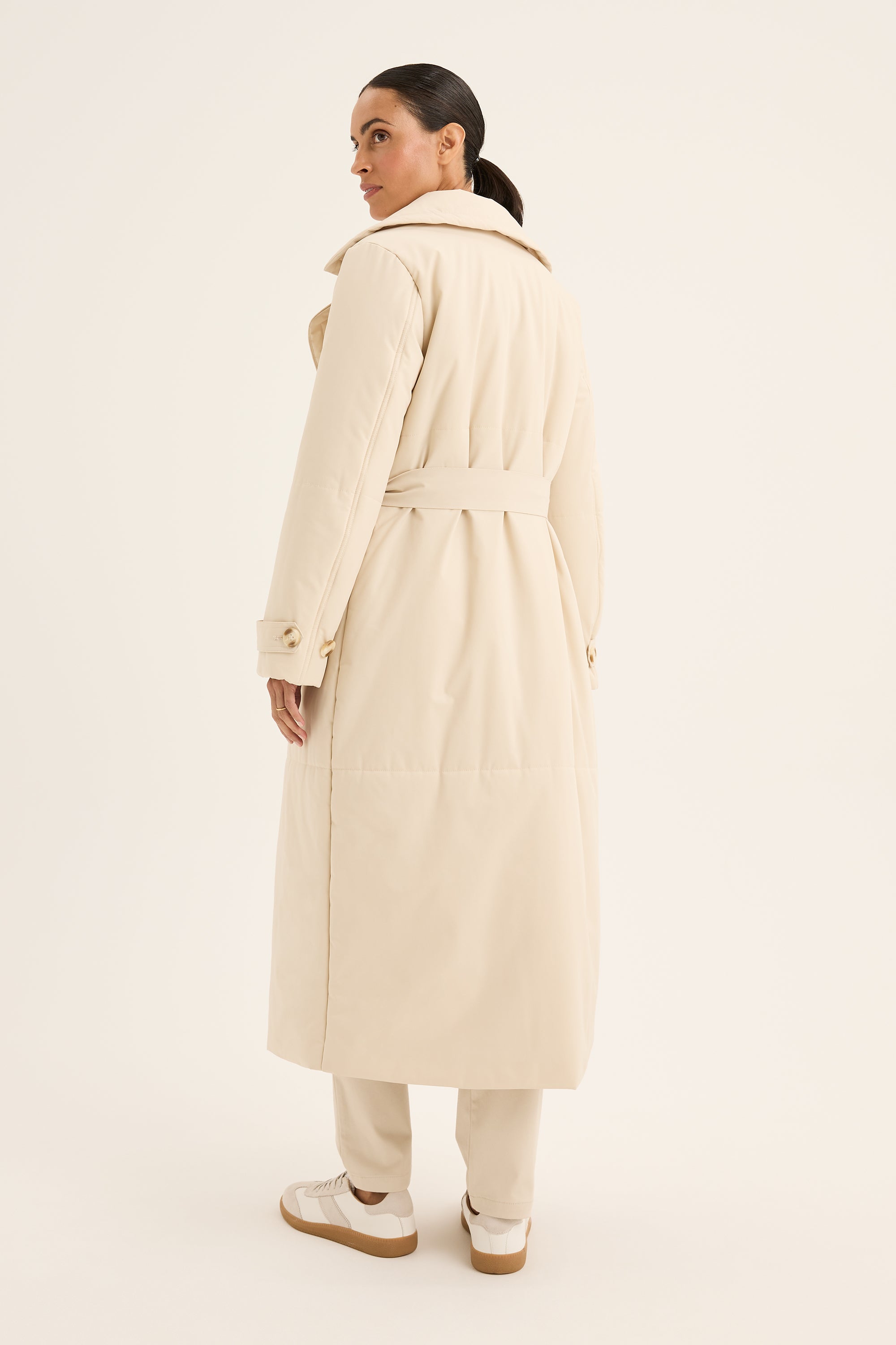 Ochre Puffer Coat