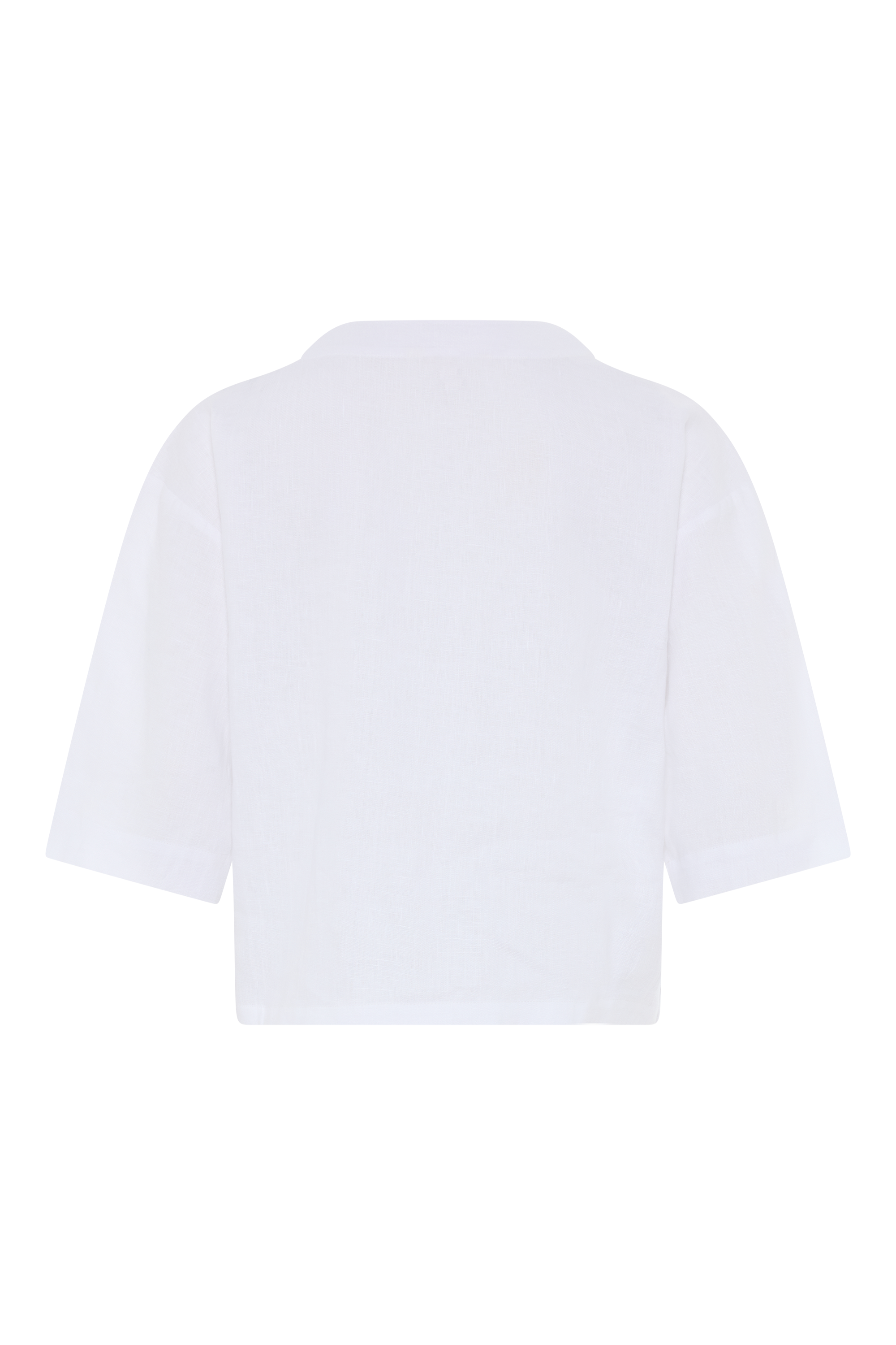 Tirari Short Sleeve Linen Shacket