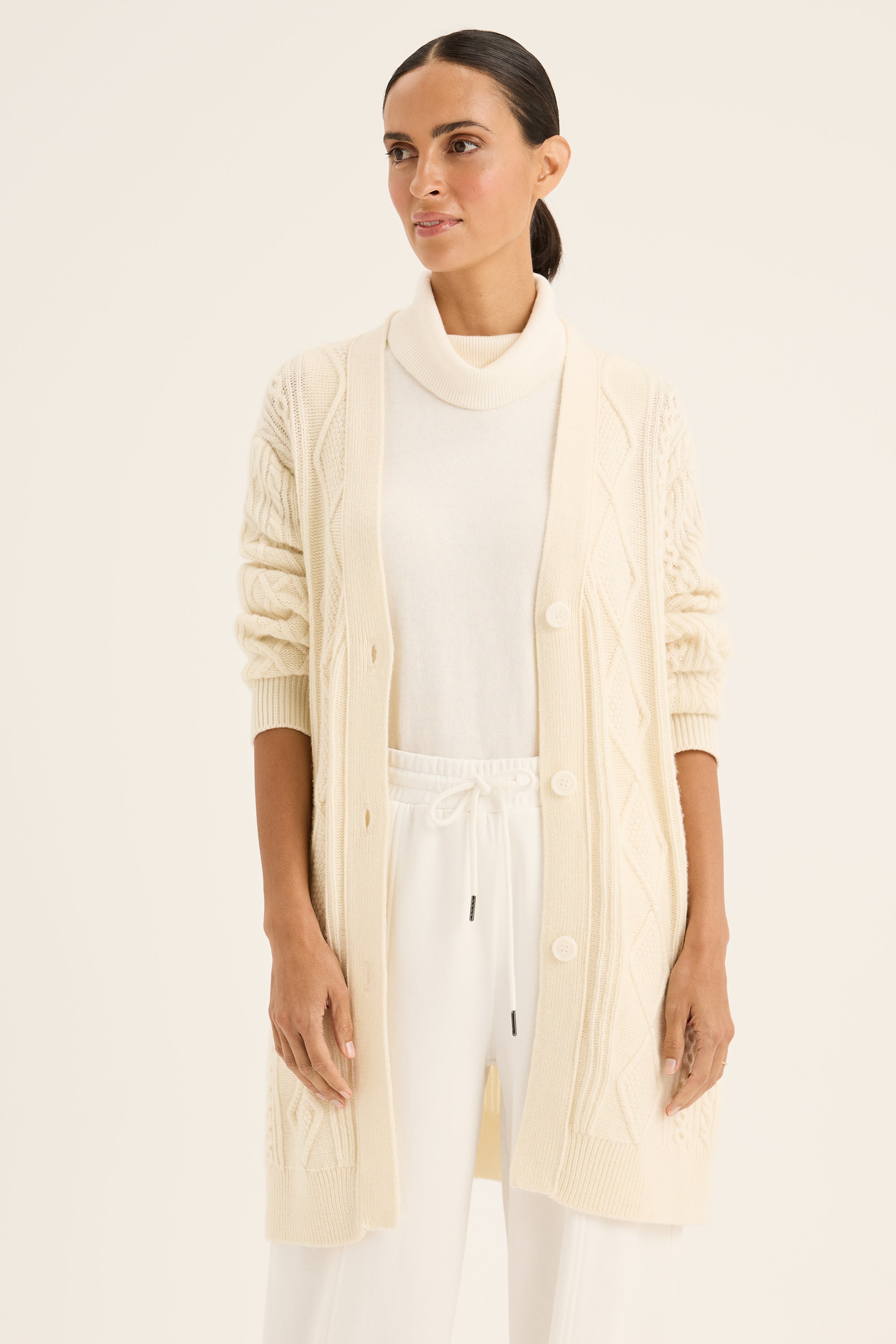 Cable Cardigan