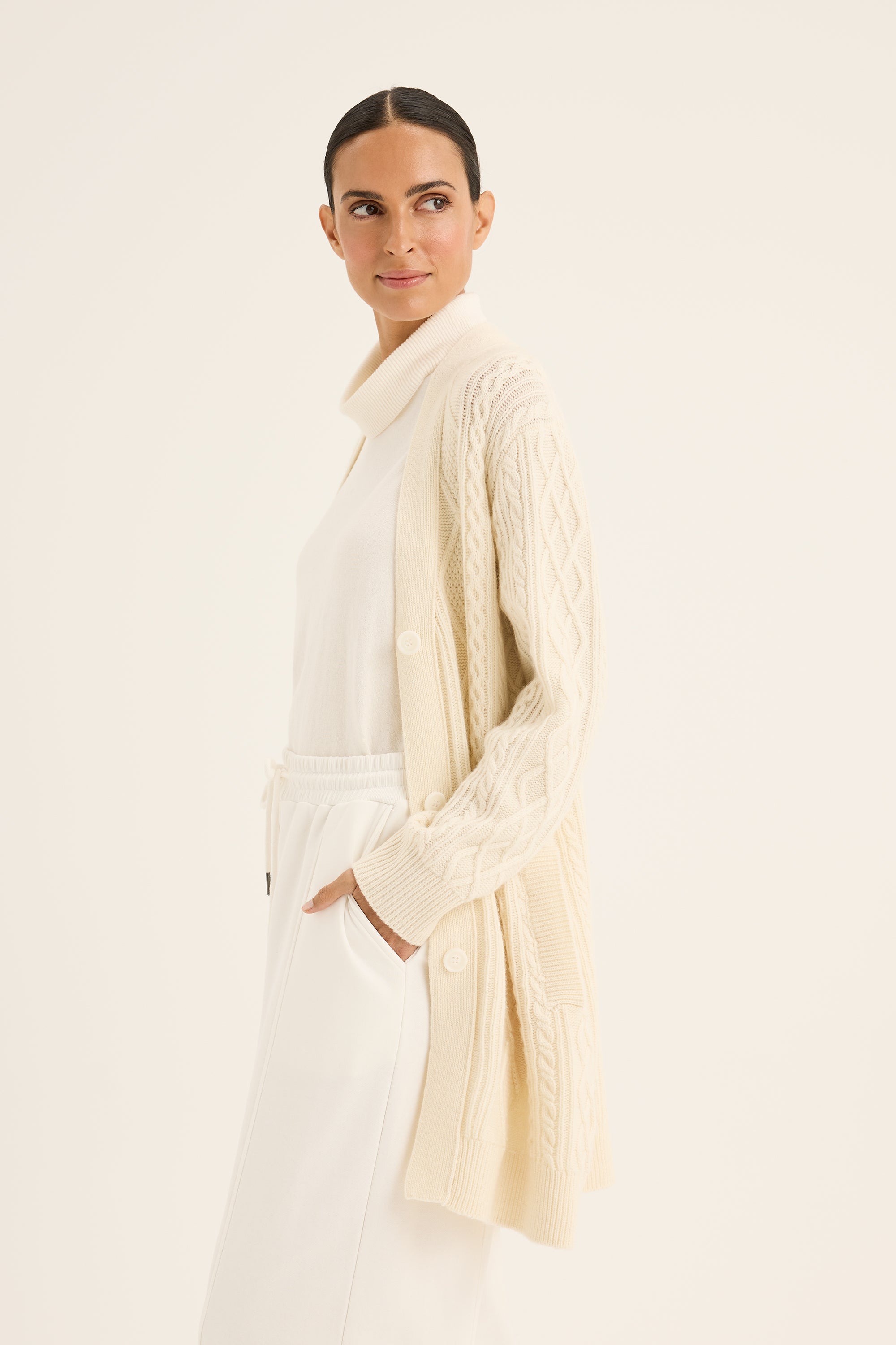 Cable Cardigan