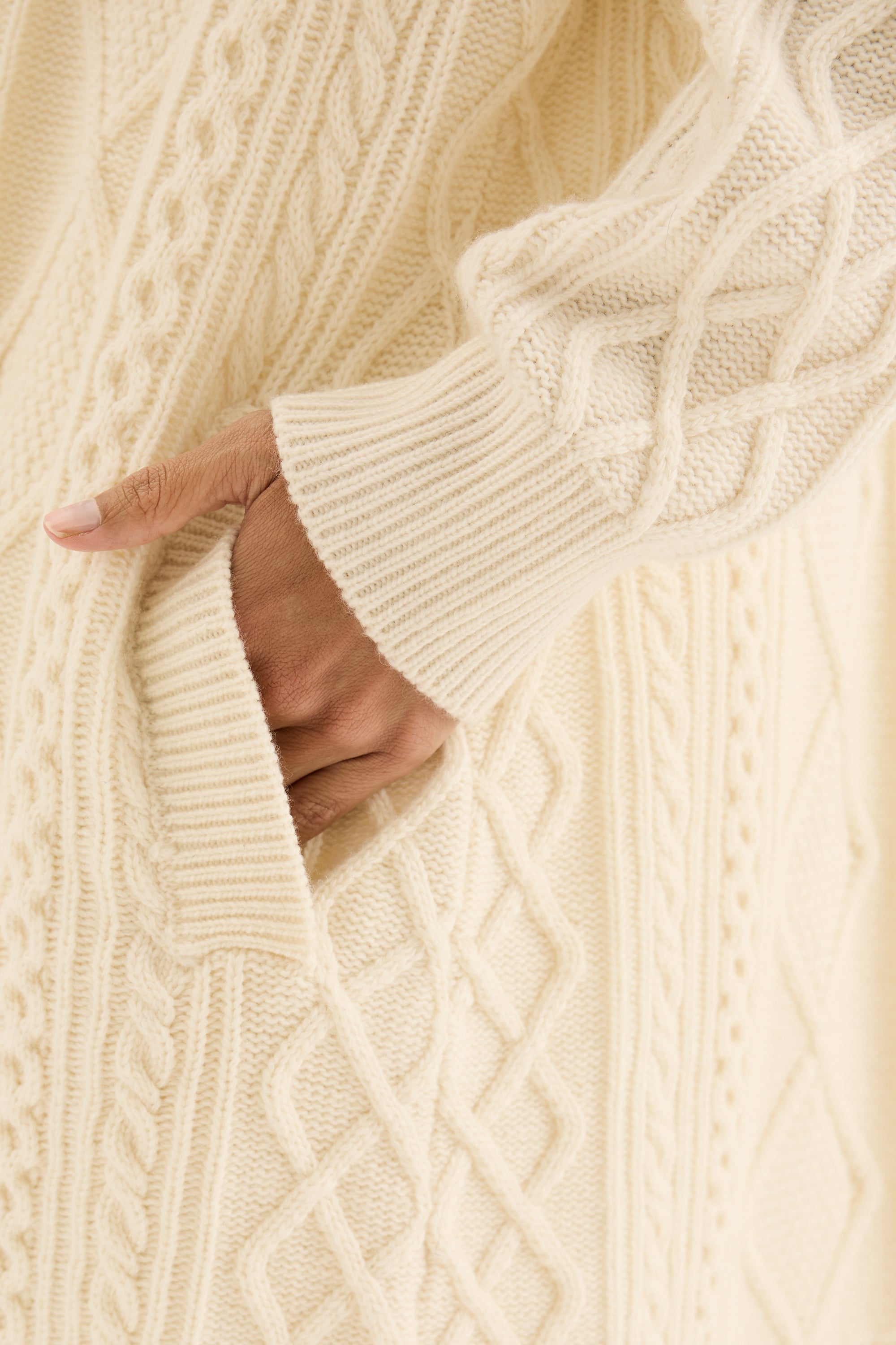 Cable Cardigan