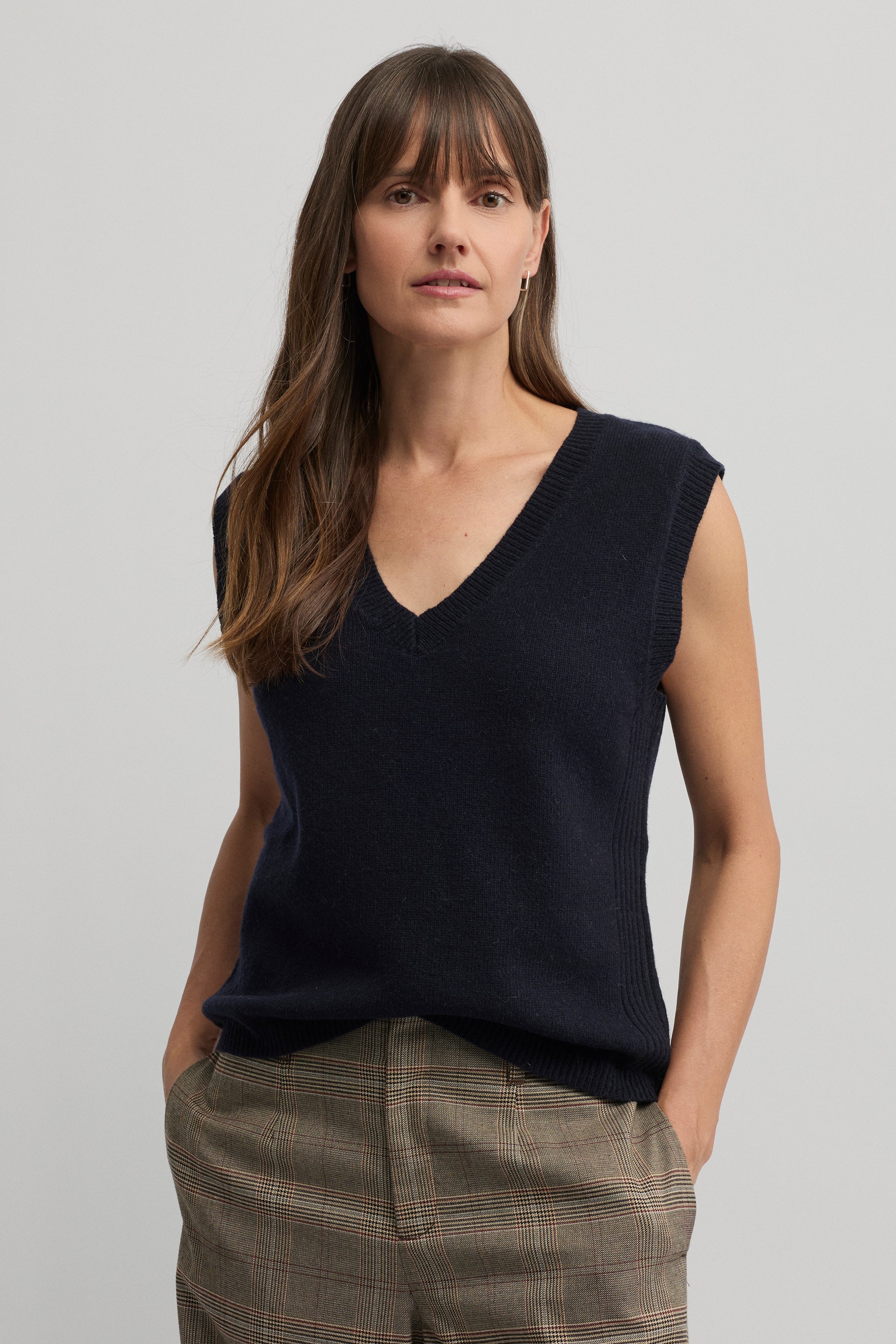 Shaft Knit Vest