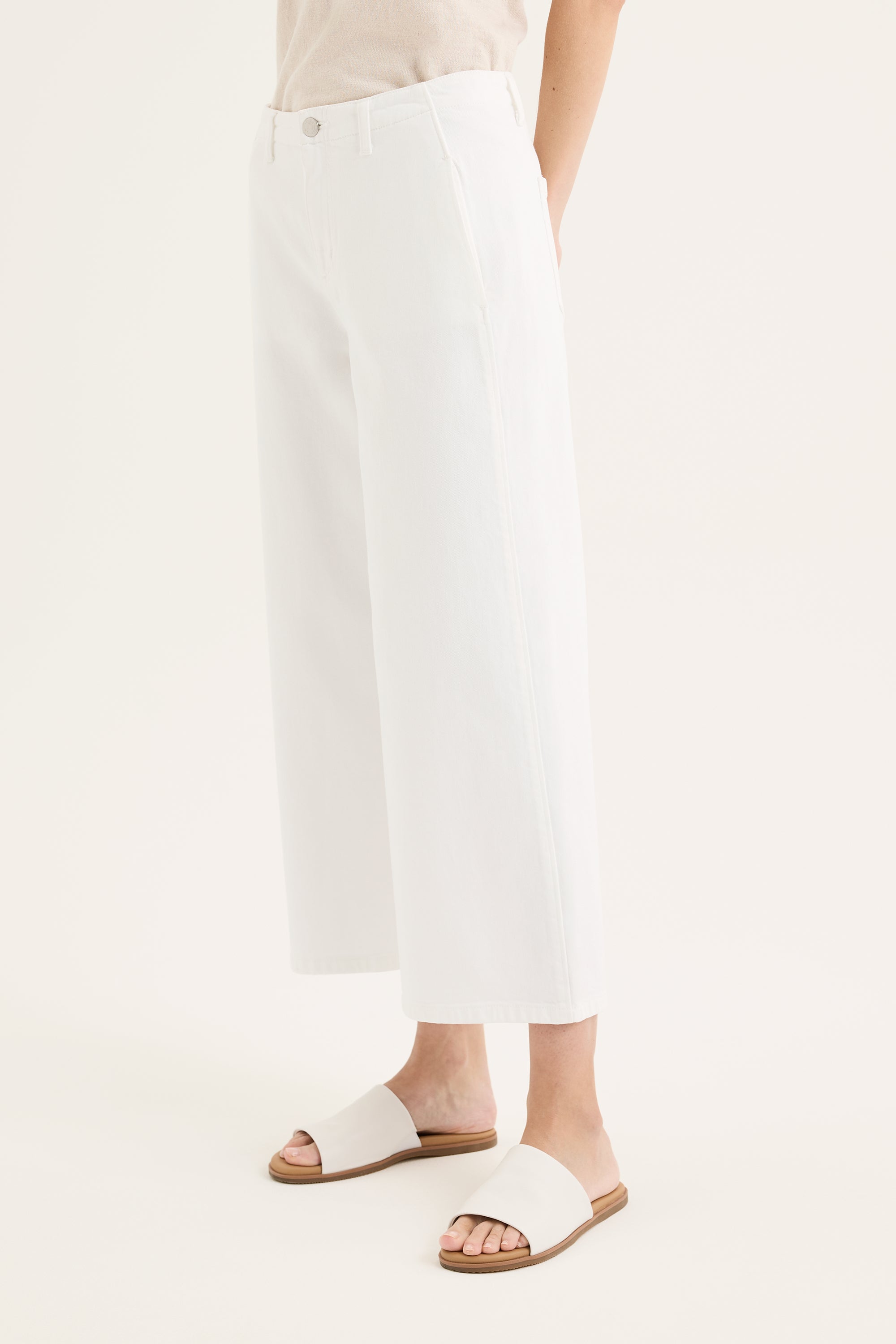 Blanc Wide Jean