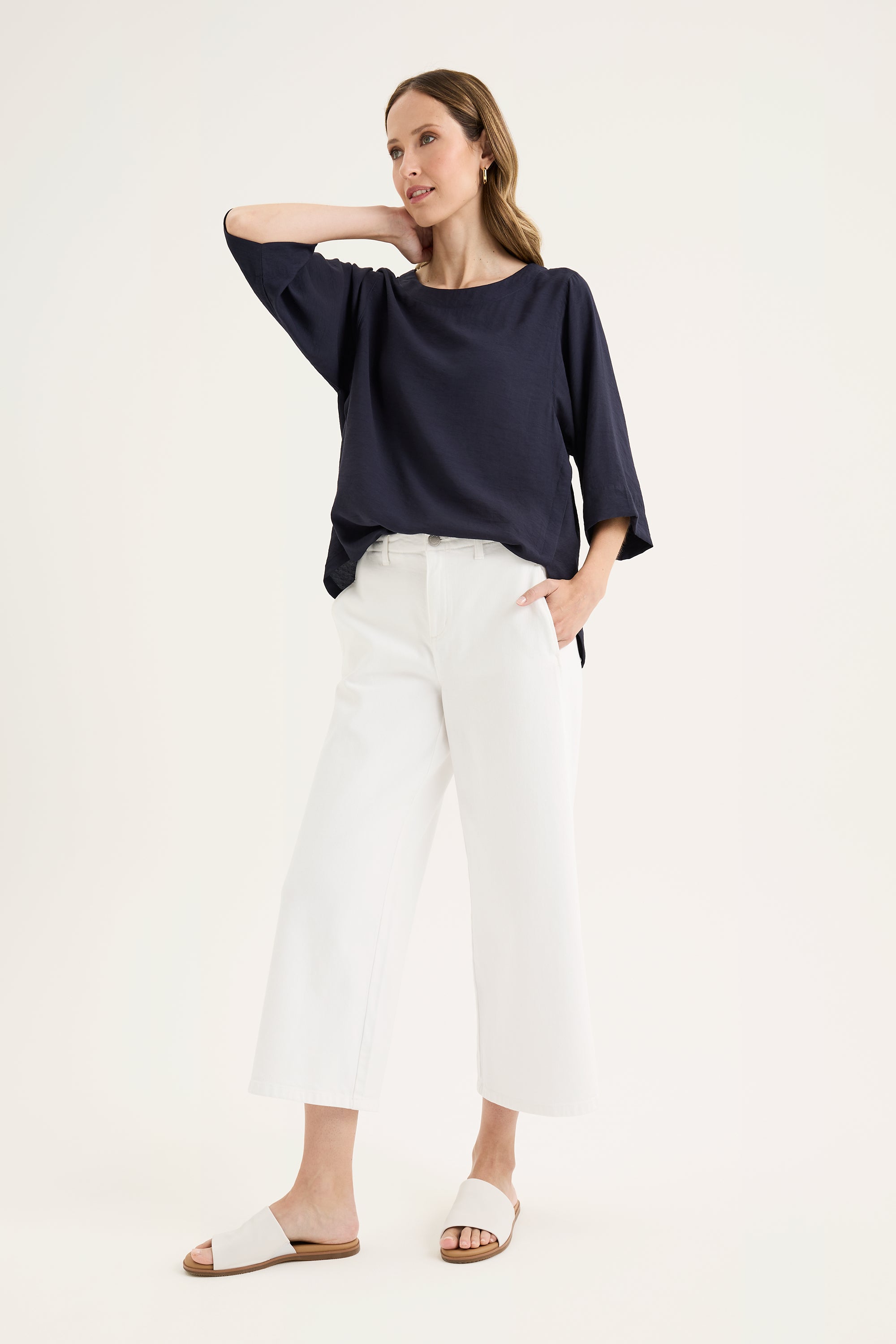 Blanc Wide Jean