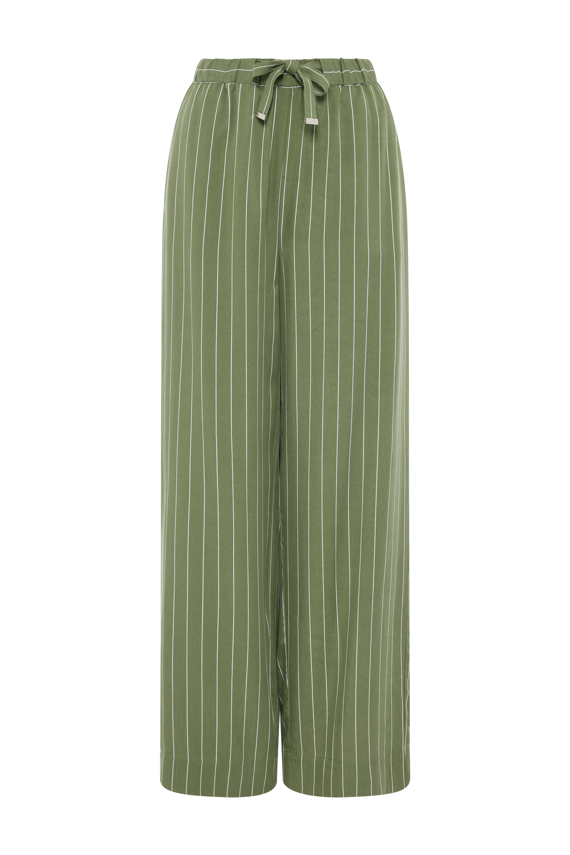 Lichen Striped Linen Pant