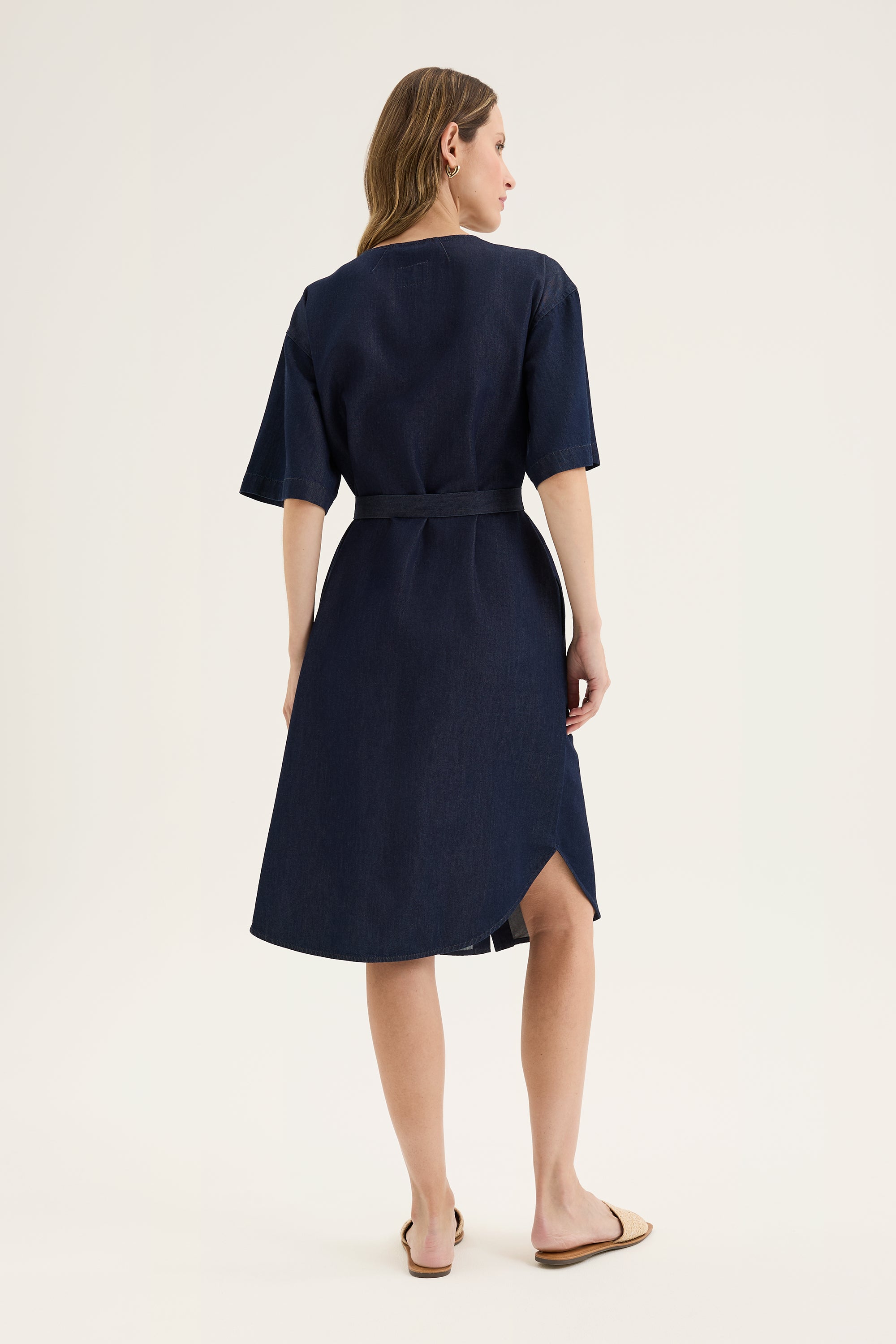 Vernal Denim Dress