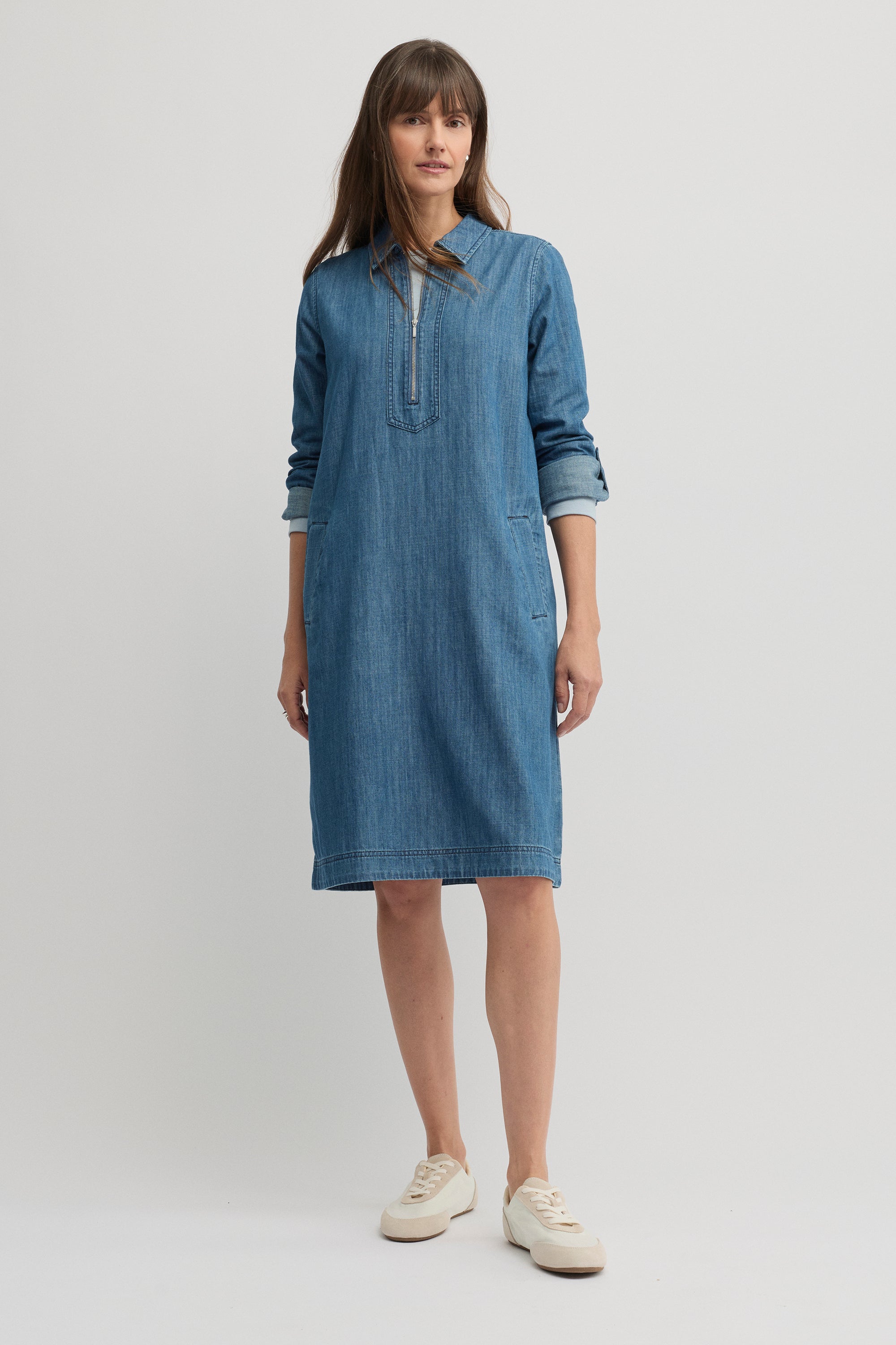 Citrine Zip Dress