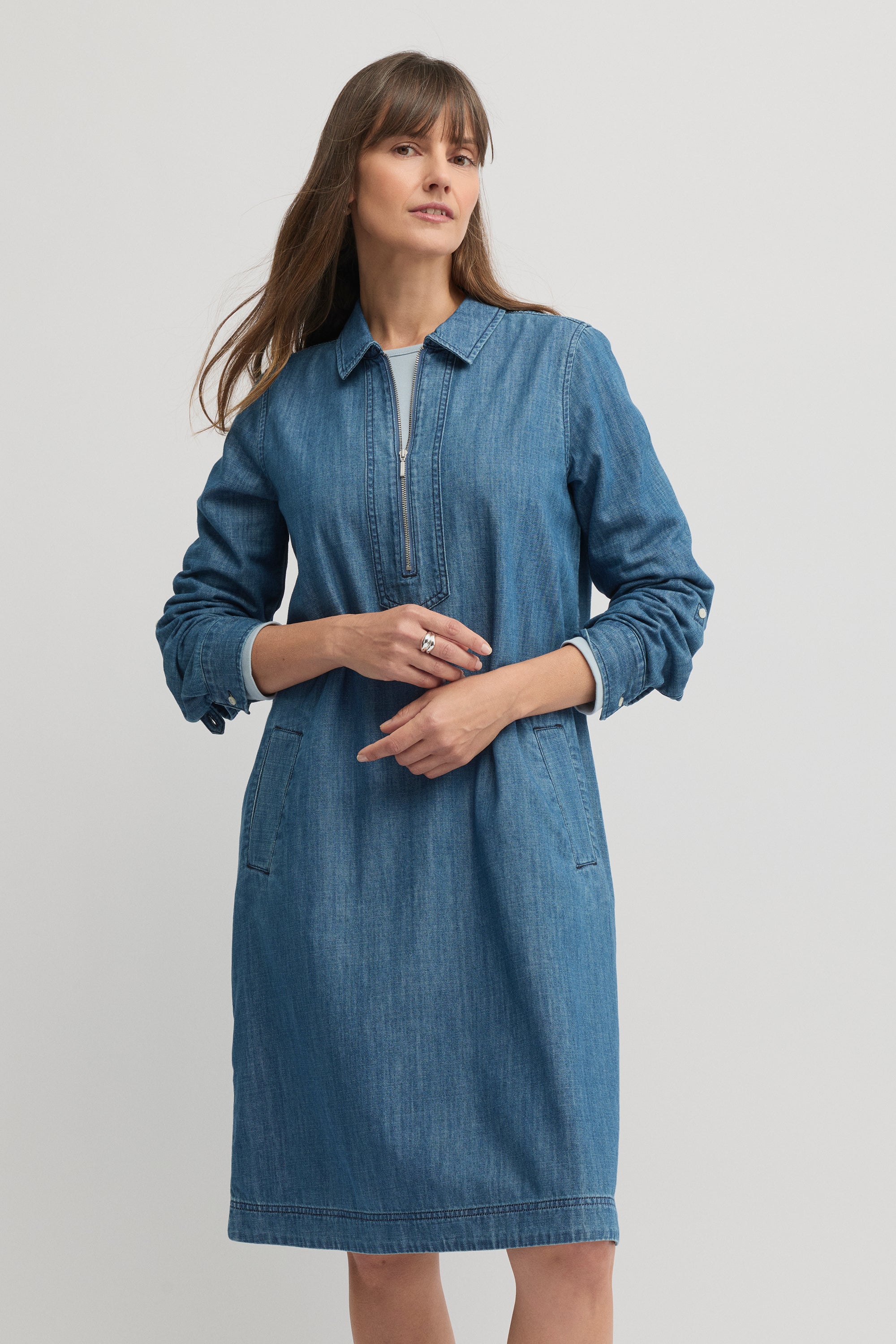 Citrine Zip Dress