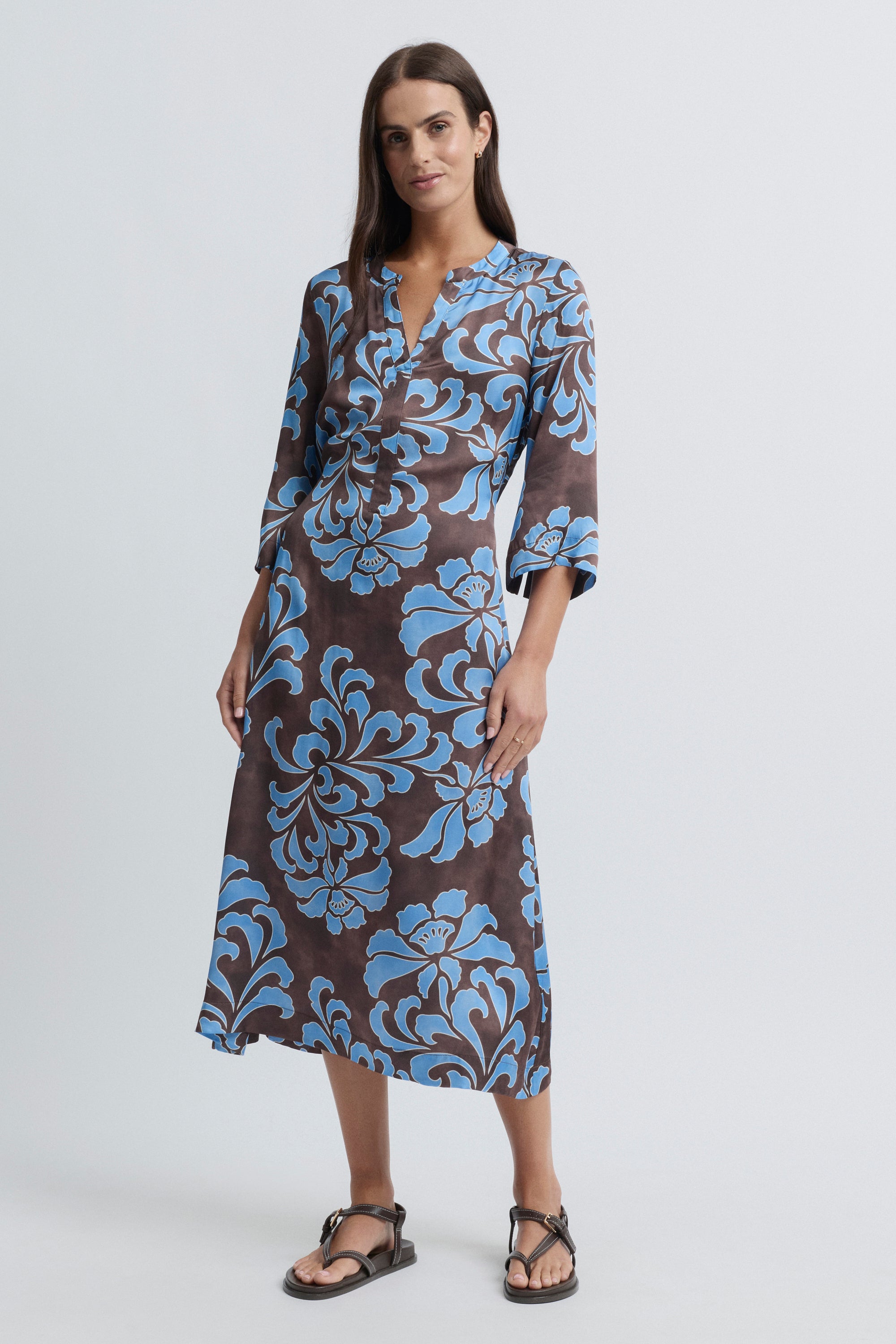 Elegance 3/4 Sleeve Dress