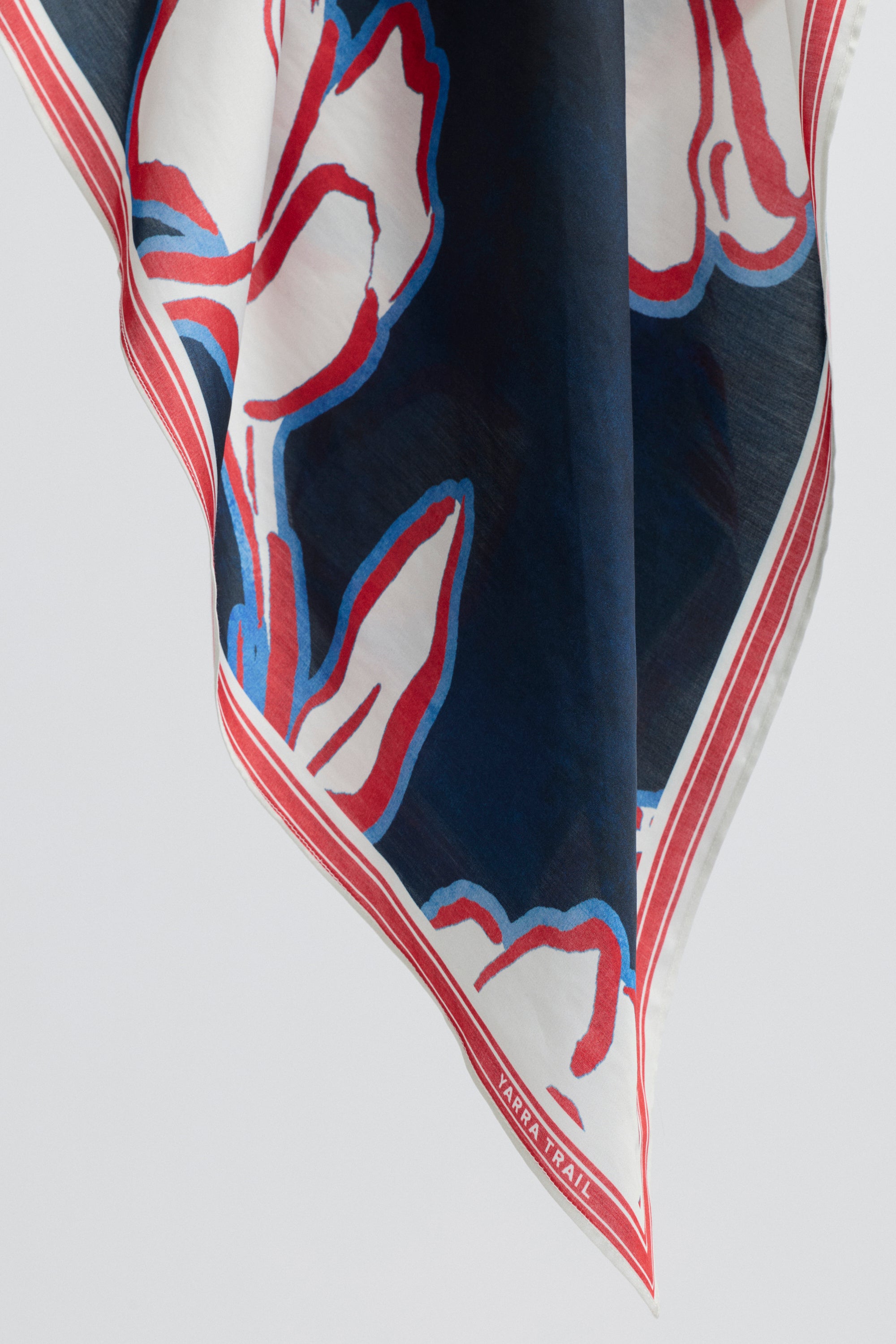 Cannes Large Floral Print Scarf